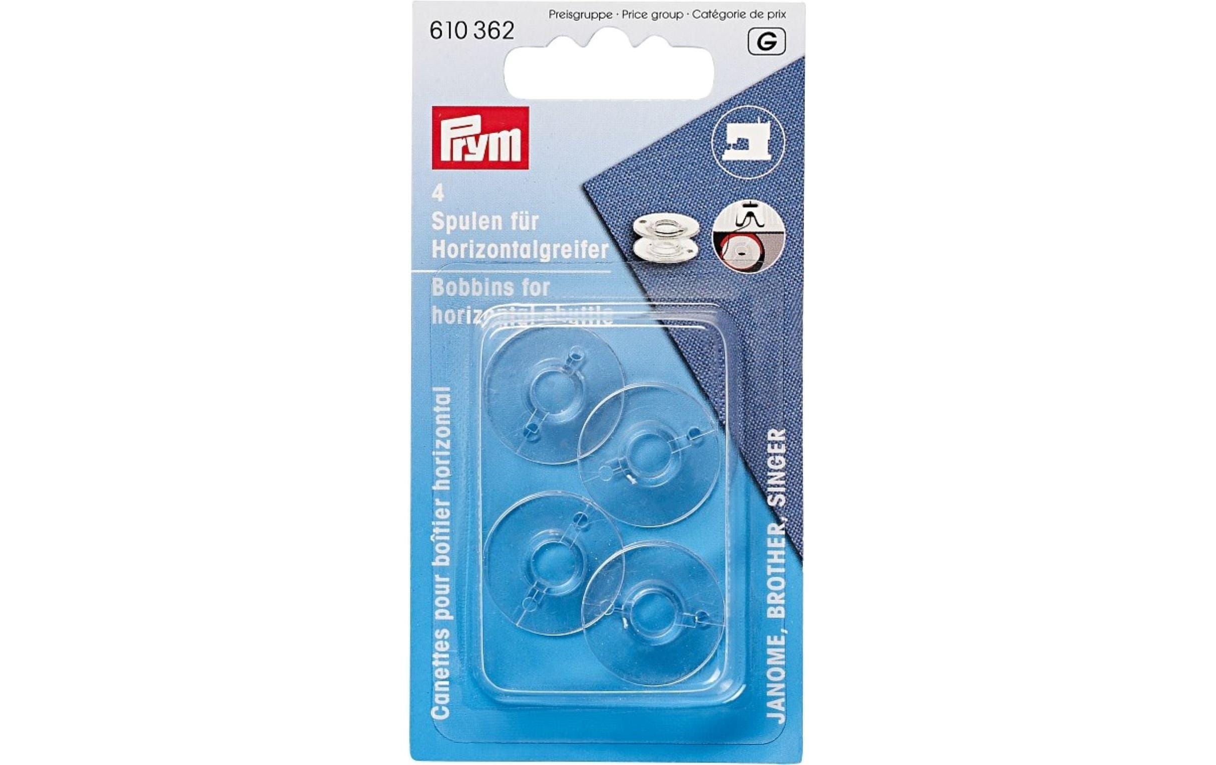 Prym Nähspule Ø 2.05 cm, Horizontalgreifer, 4 Stück