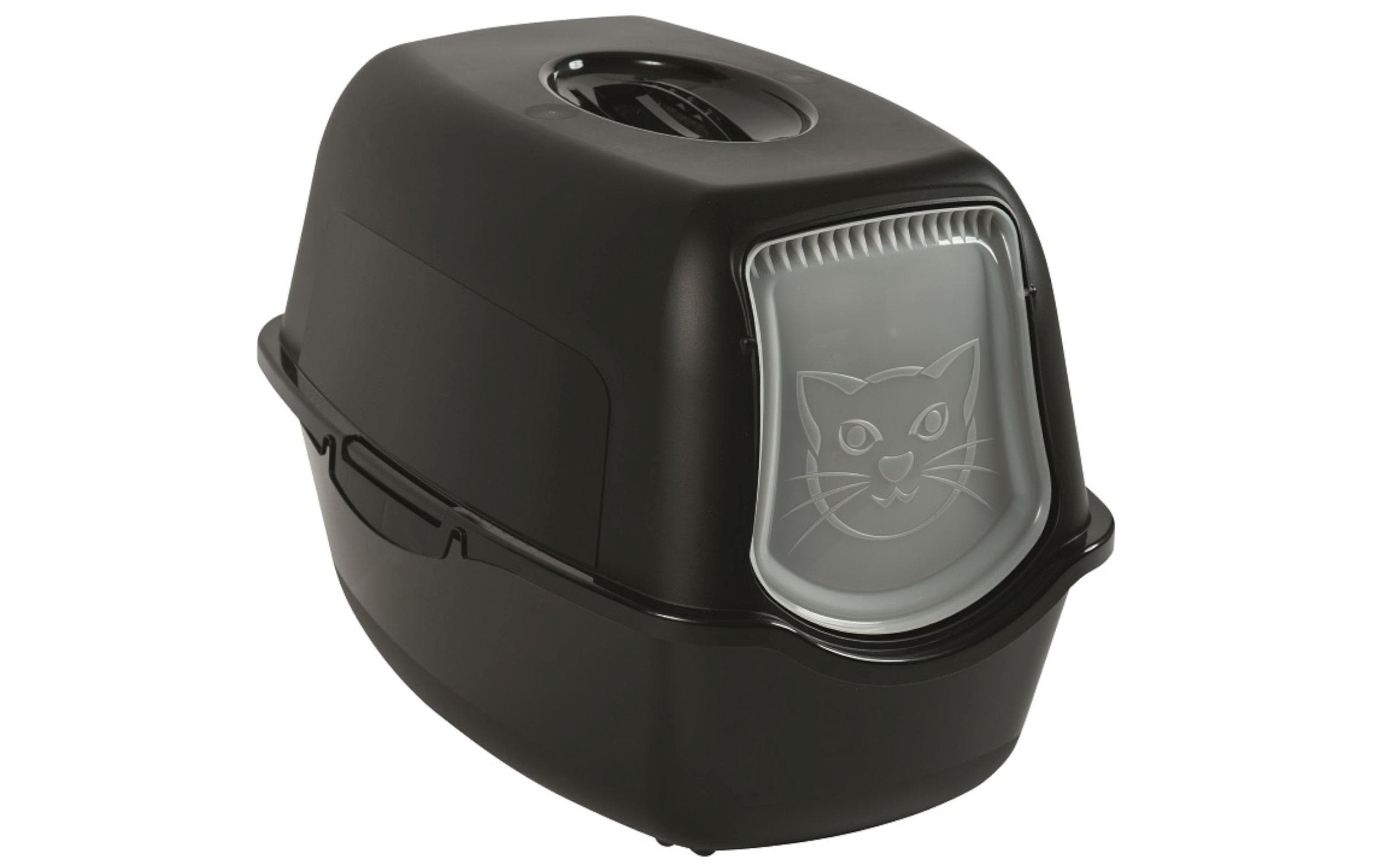 Rotho Katzentoilette Bailey Eco, Schwarz