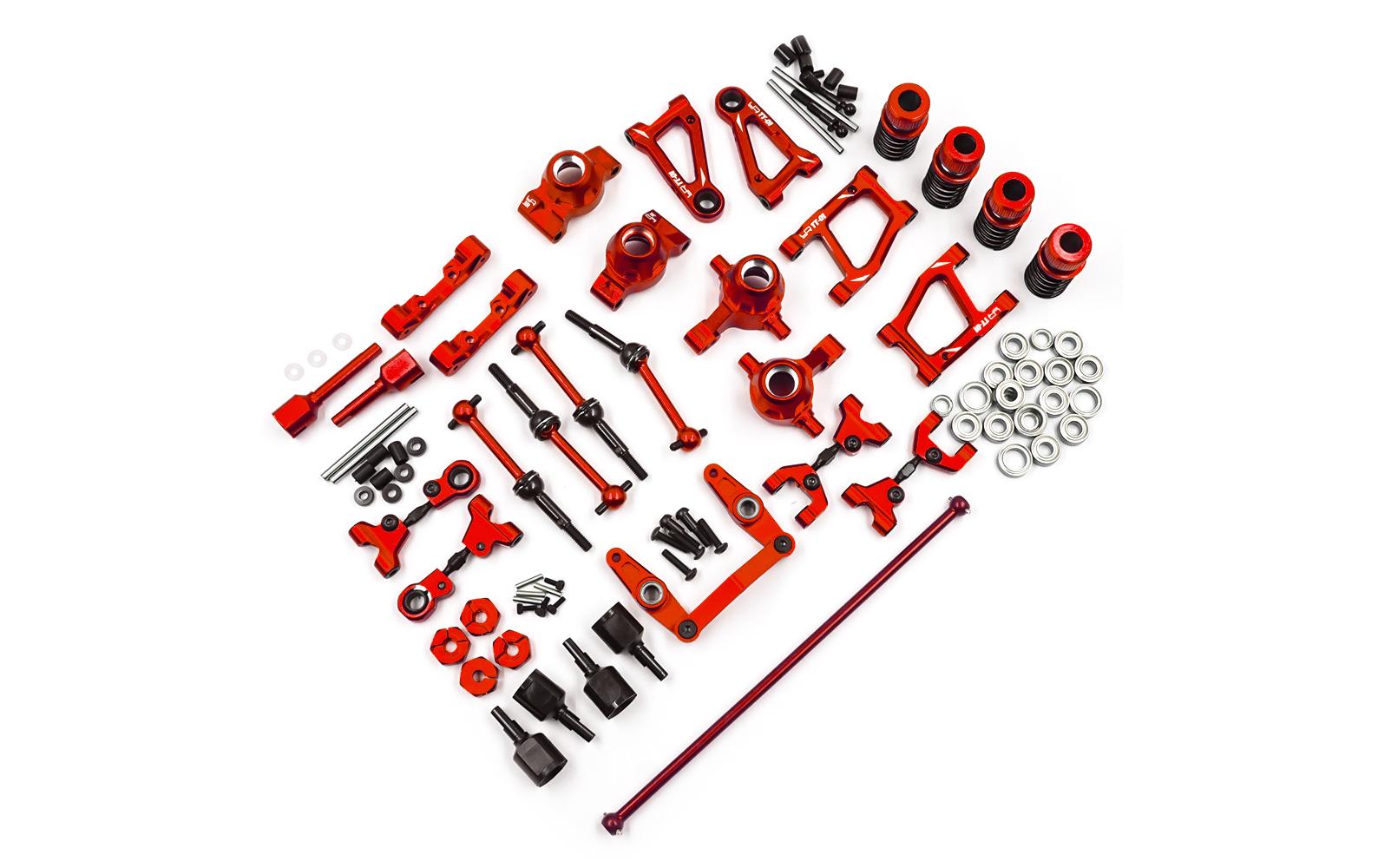 Yeah Racing Rapid Performance Conversion Kit Rot , TT-01E