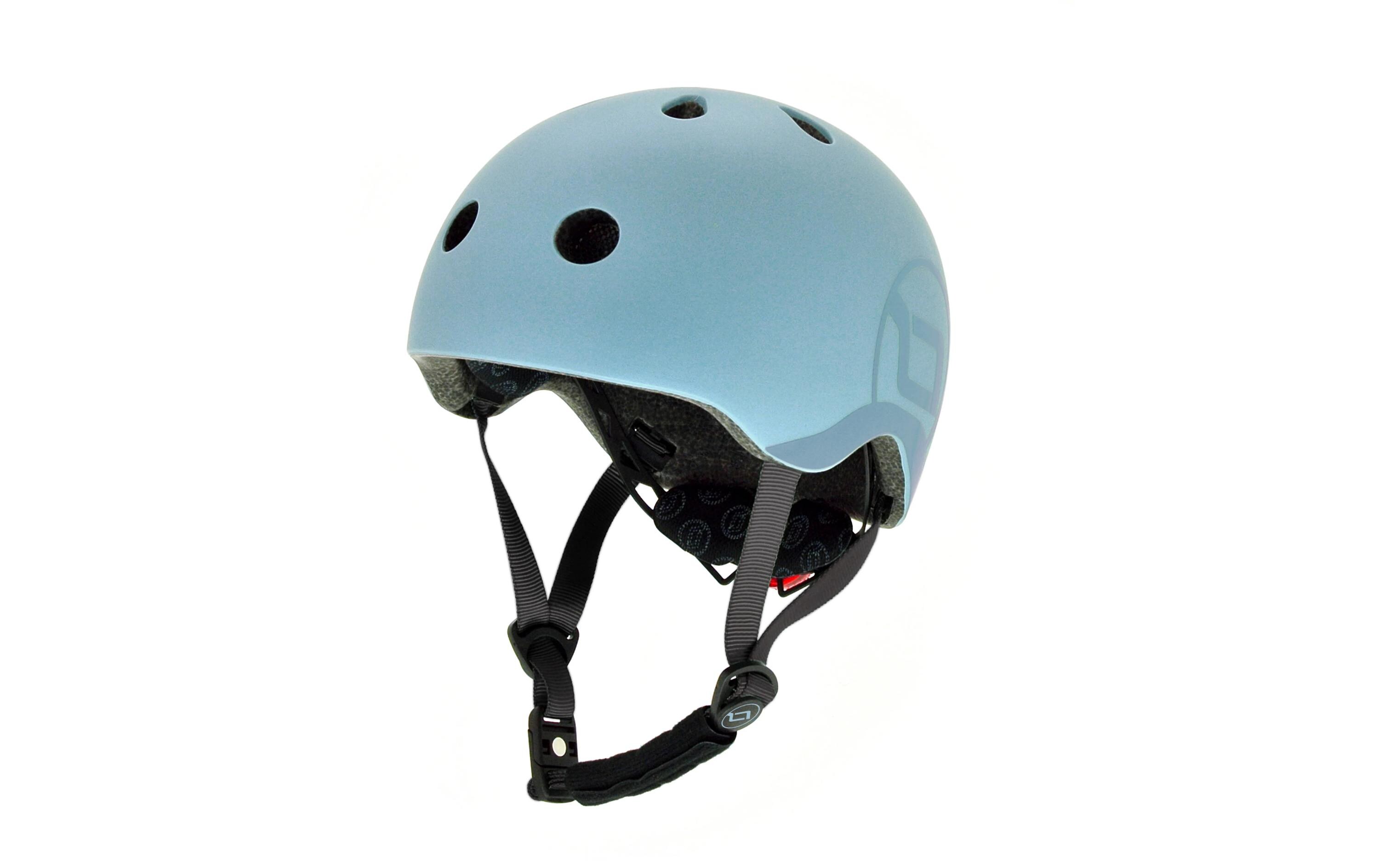 Scoot and Ride Kinderhelm Blau, S-M