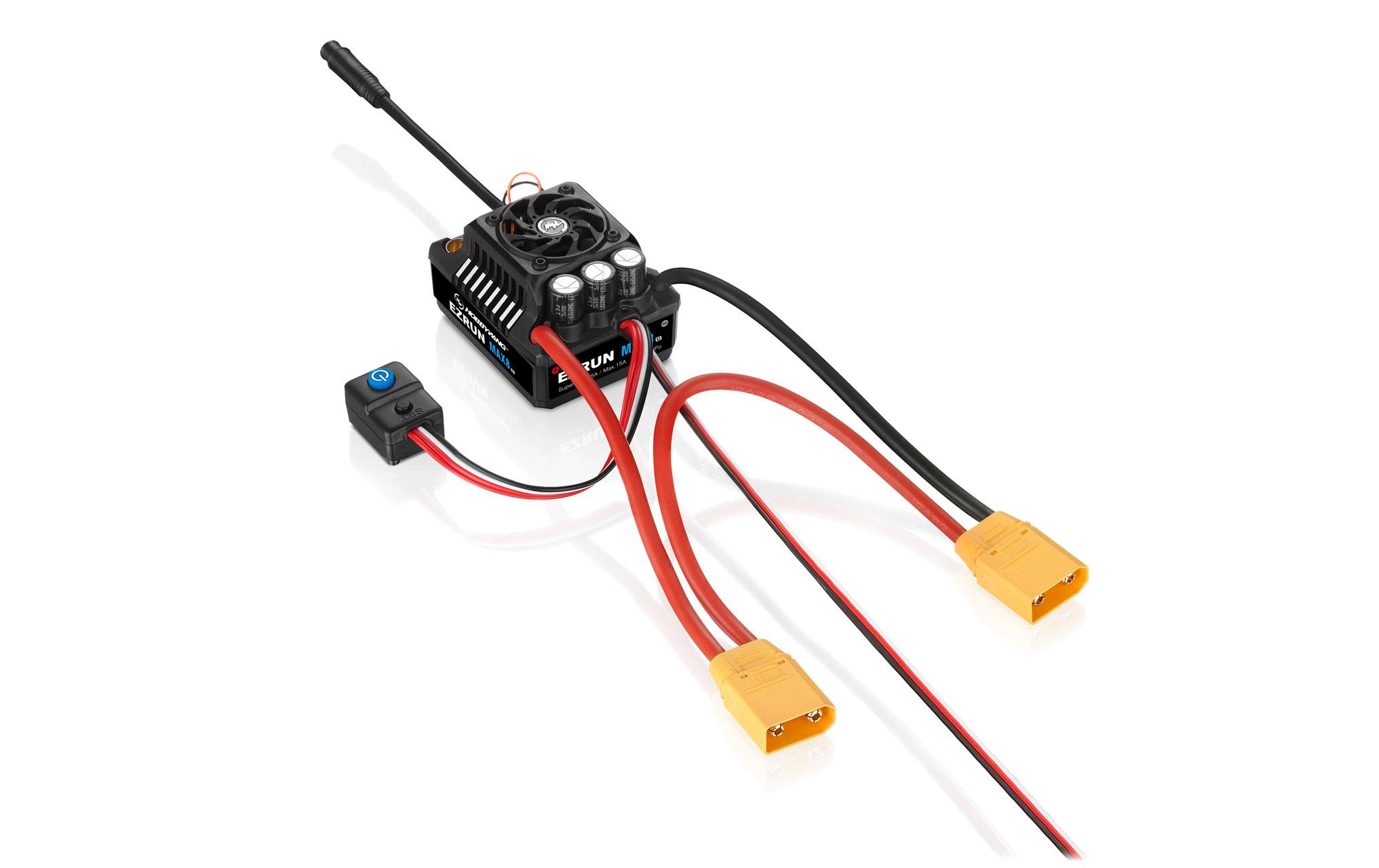 Hobbywing Brushless Regler Ezrun MAX8 G2 160 A, 3-6S