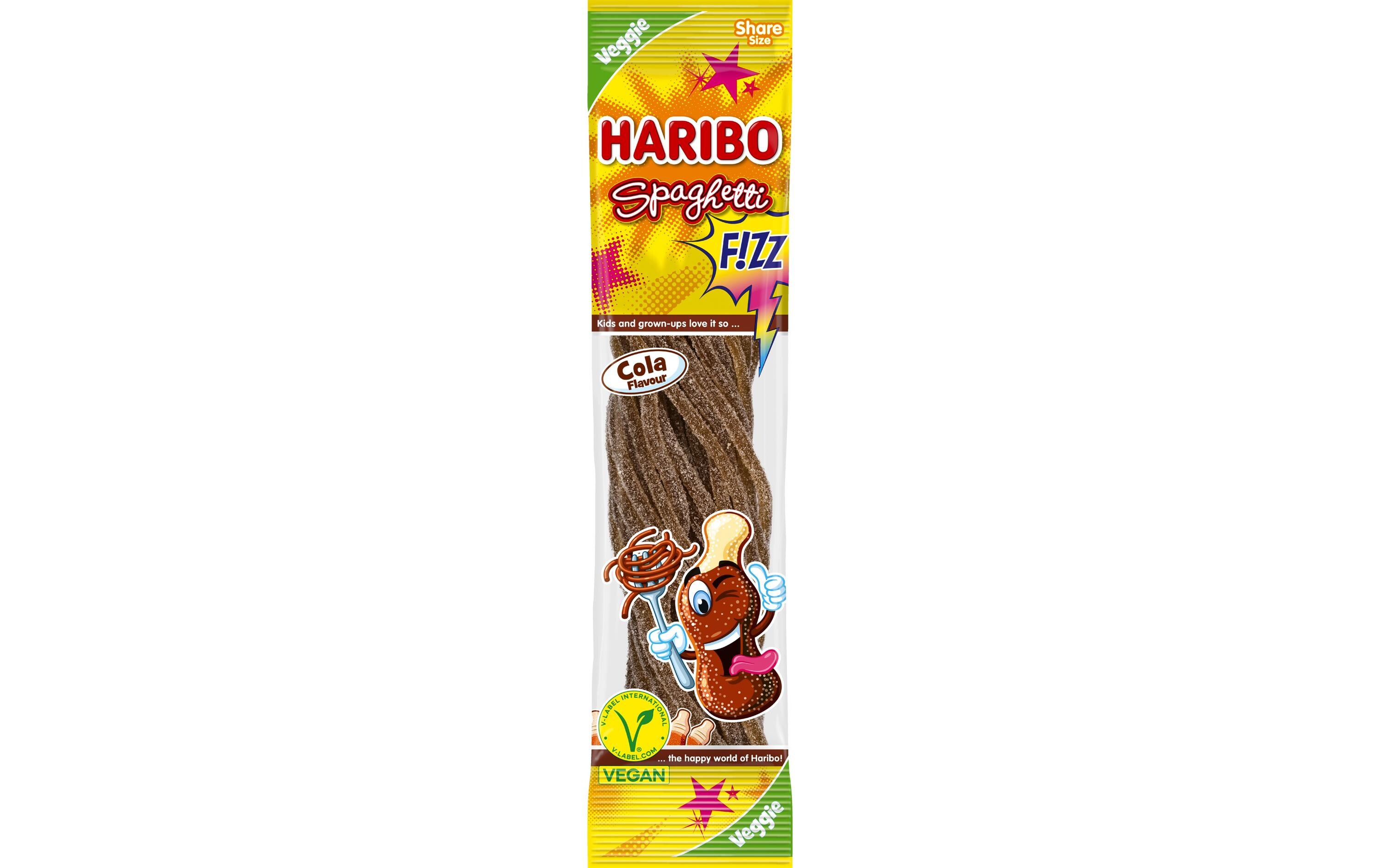 Haribo Gummibonbons Spaghetti Cola vegan 200 g