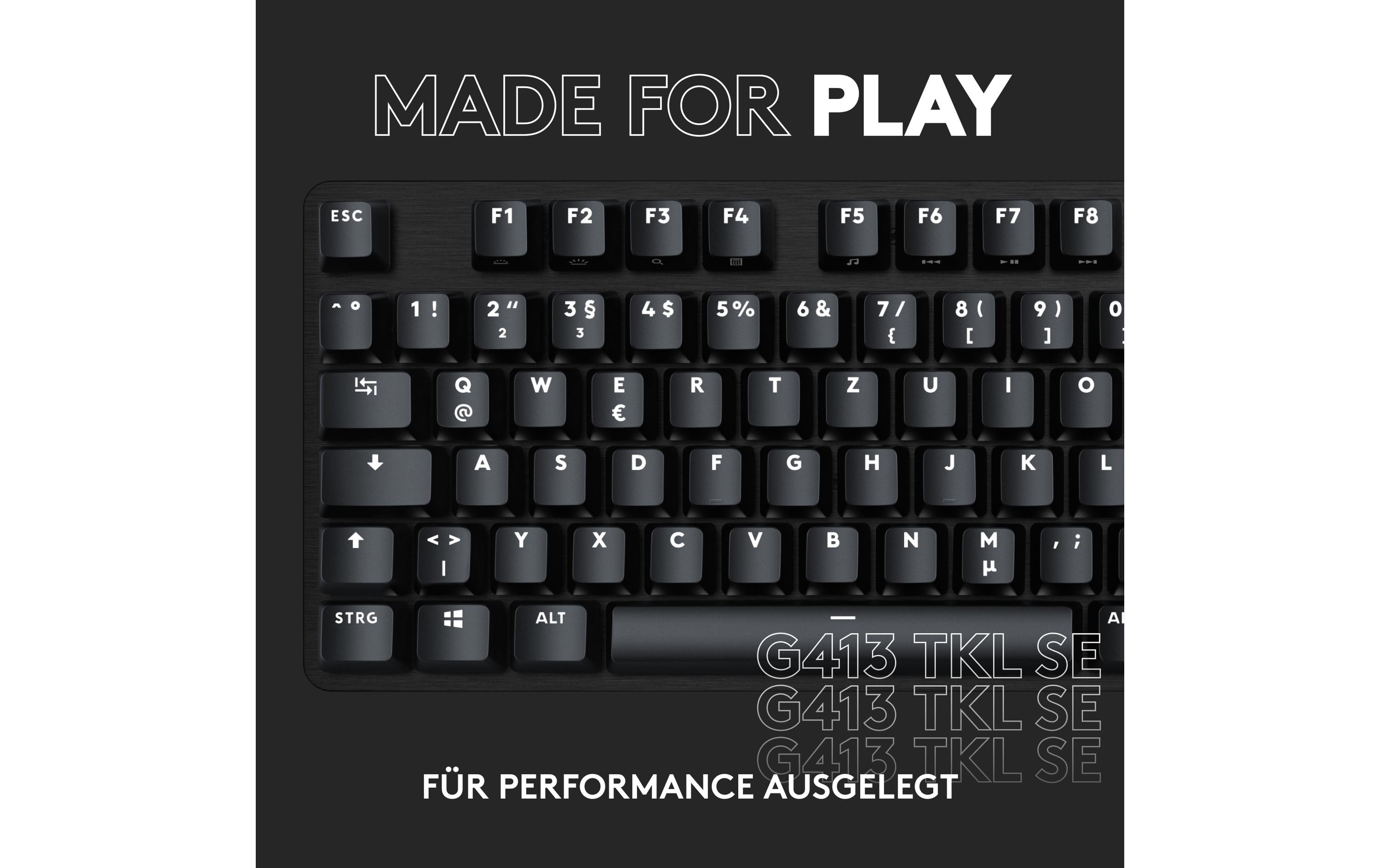 Logitech Gaming-Tastatur G413 TKL SE