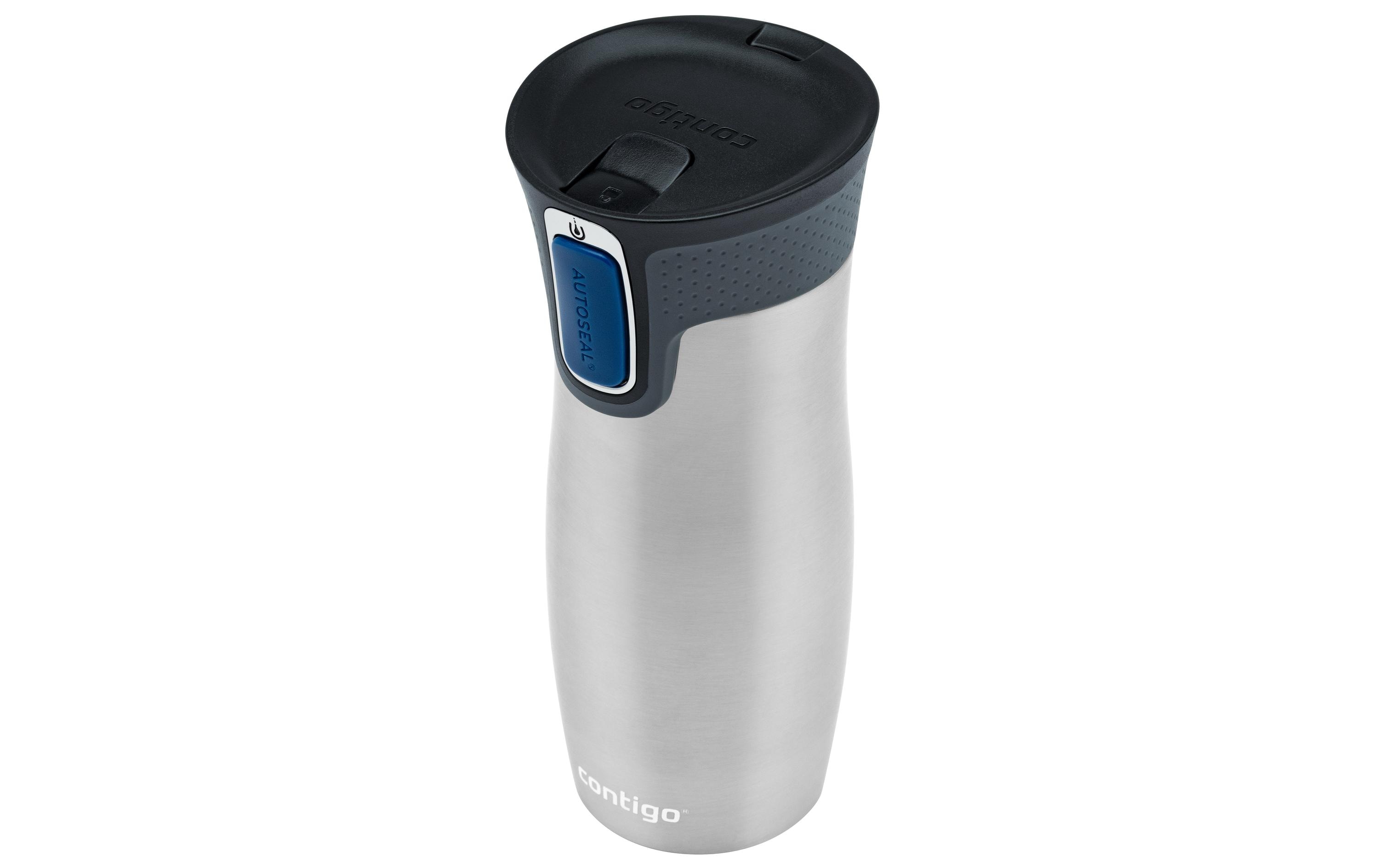 Contigo Thermobecher West Loop 470 ml, Silber