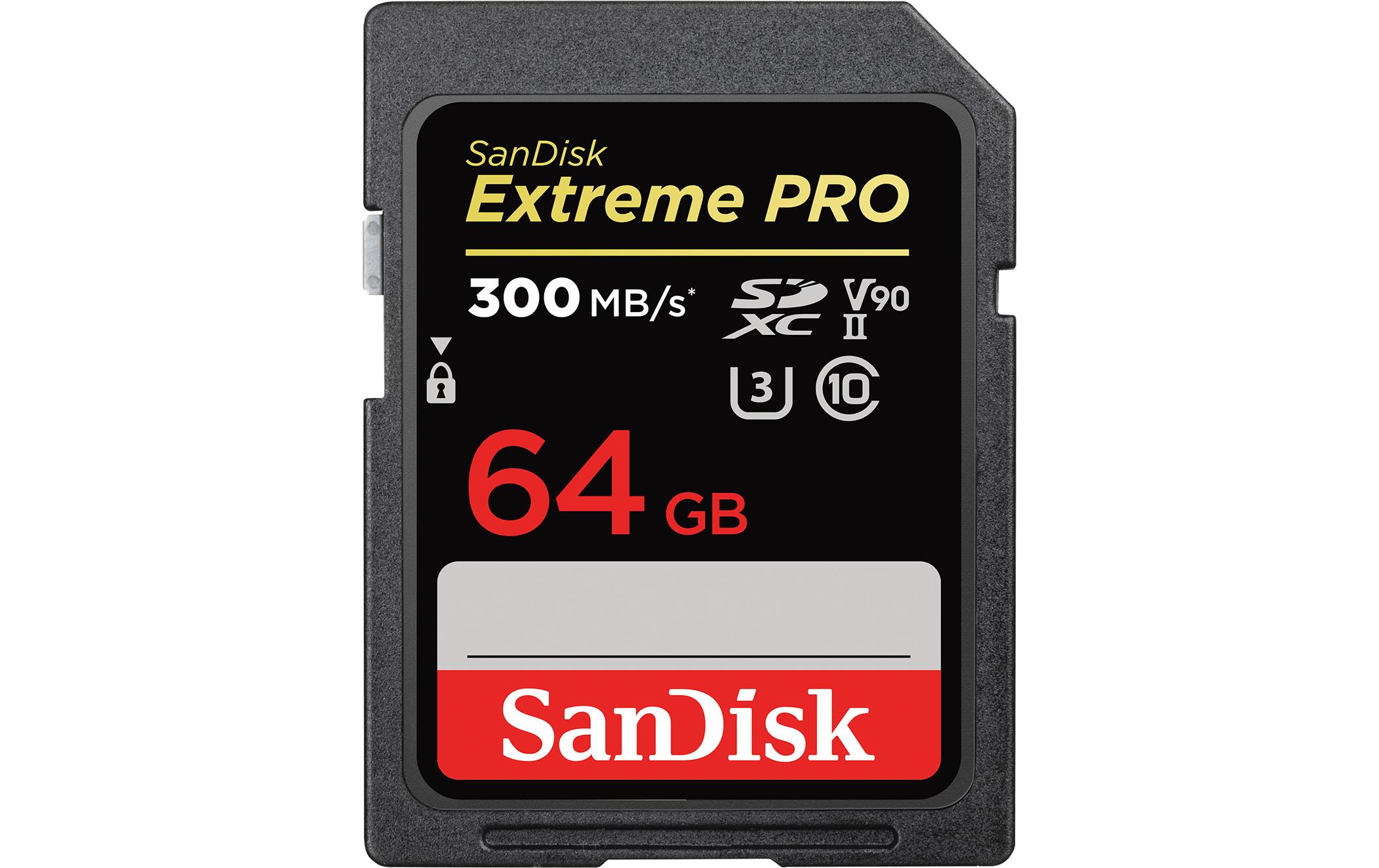 SanDisk SDXC-Karte Extreme PRO UHS-II 64 GB