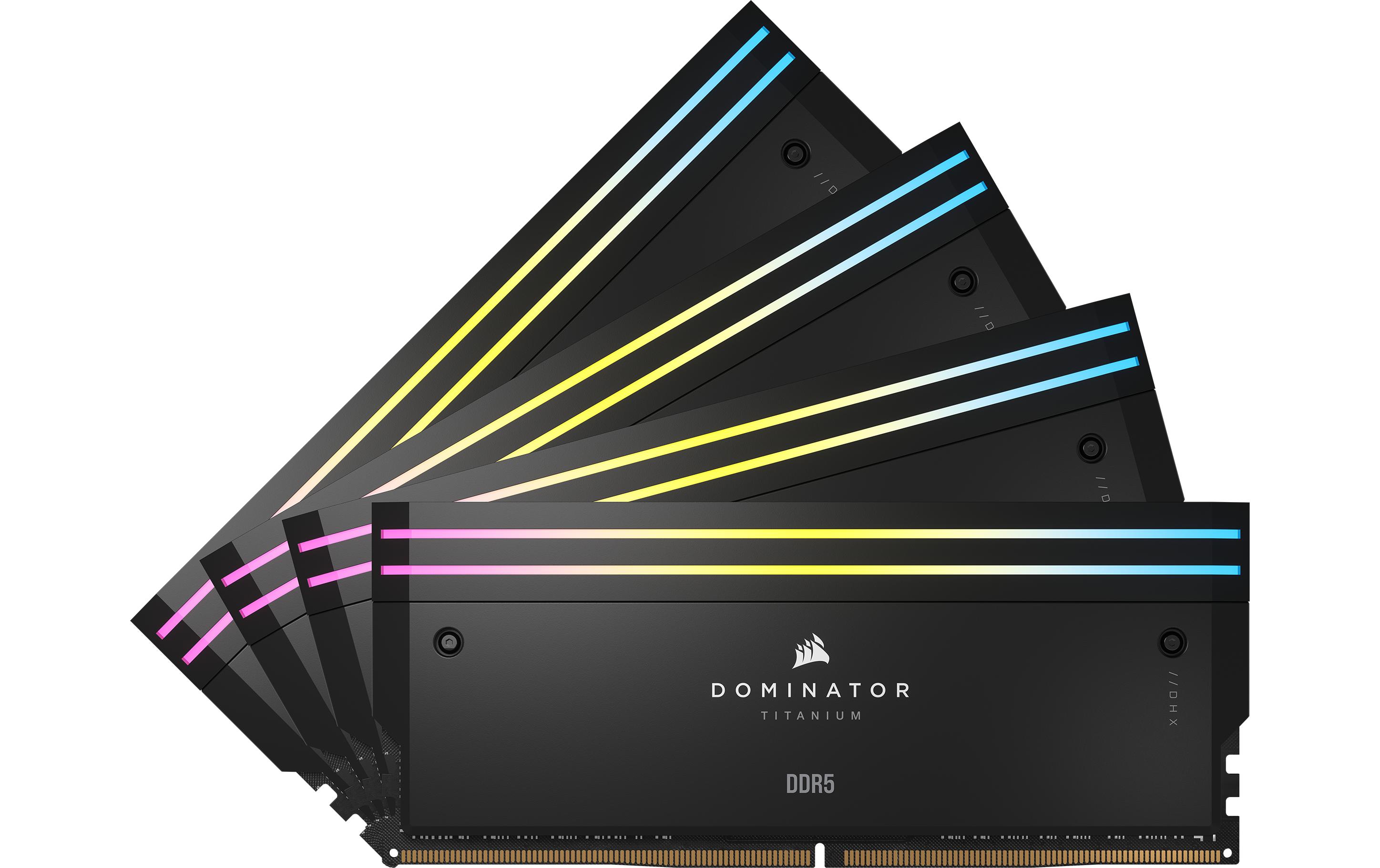 Corsair DDR5-RAM Dominator Titanium 6000 MHz 4x 16 GB