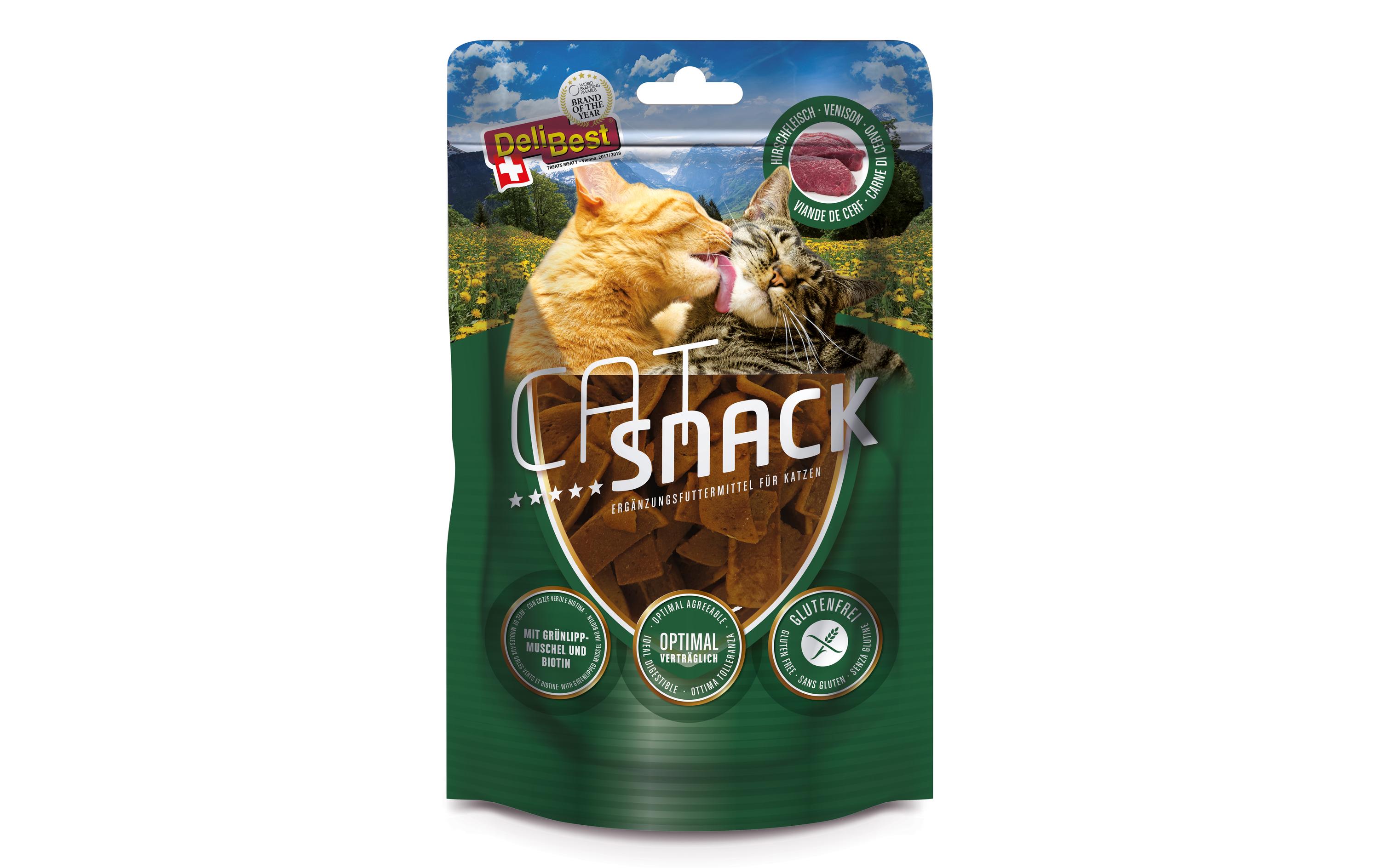 DeliBest Katzen-Snack Hirsch, 50 g