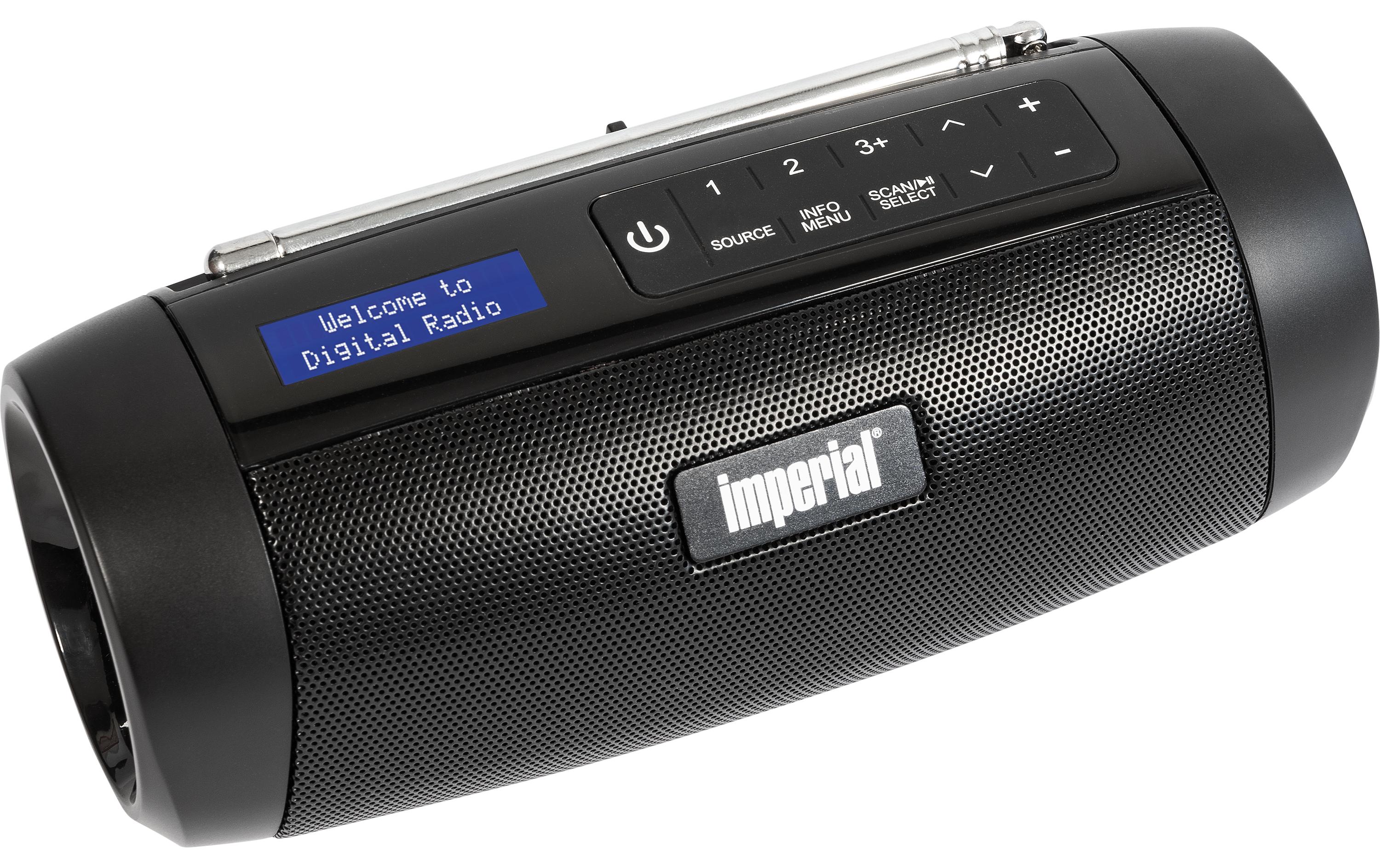 Imperial Bluetooth Speaker Dabman Go Schwarz