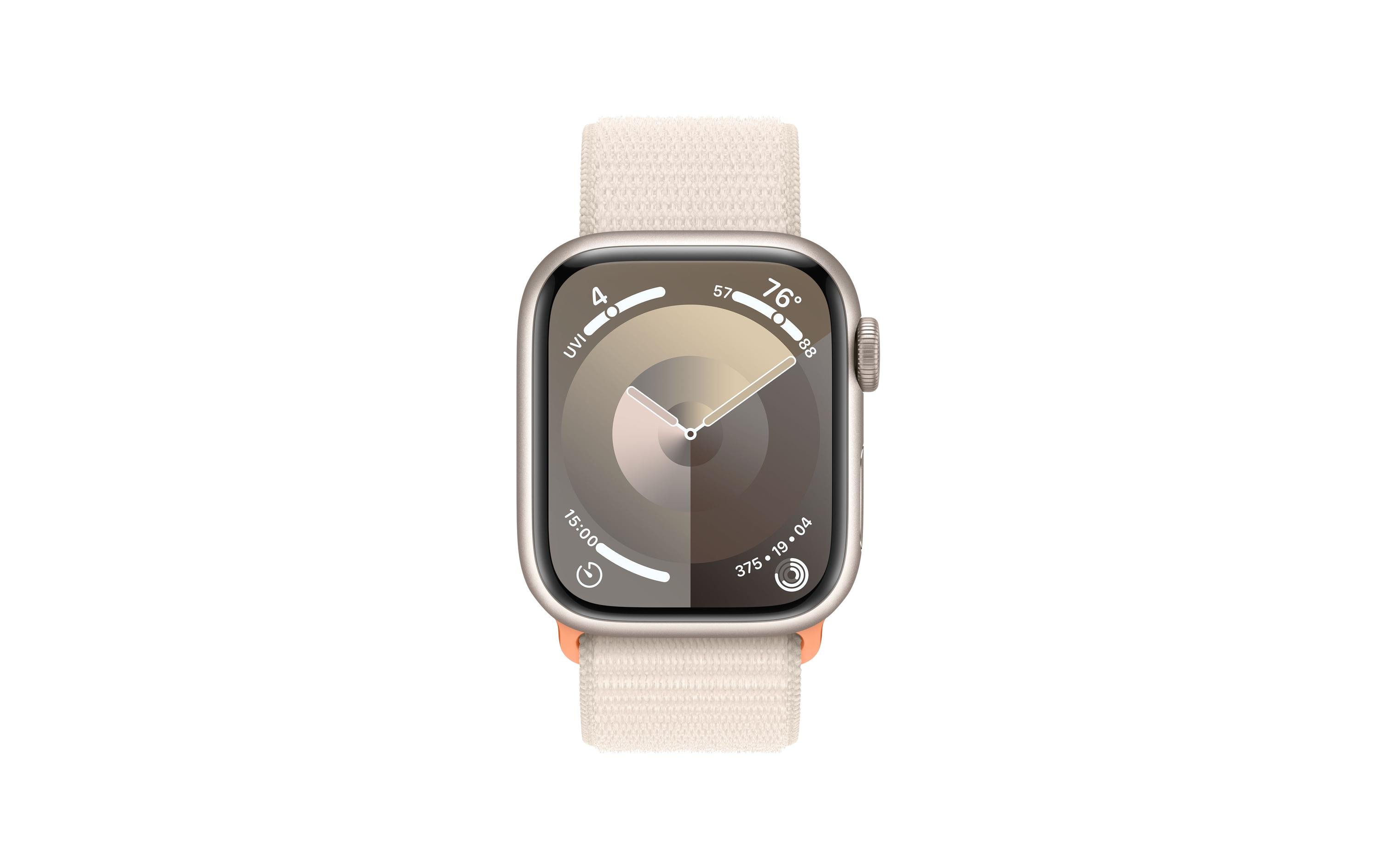 Apple Watch Series 9 41 mm LTE Alu Polarstern Loop