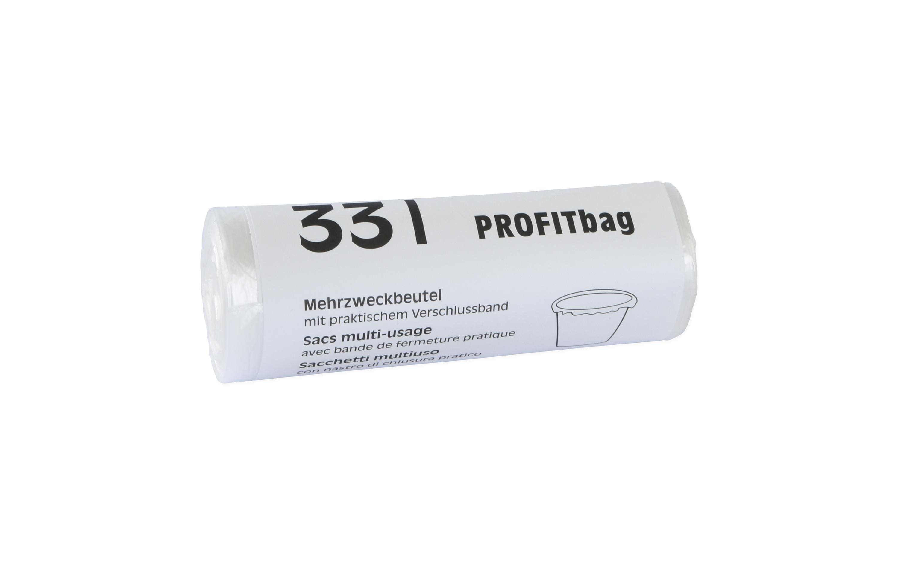 Office Focus Müllbeutel ProfitBag 54 x 60 cm, 30 Säcke pro Rolle