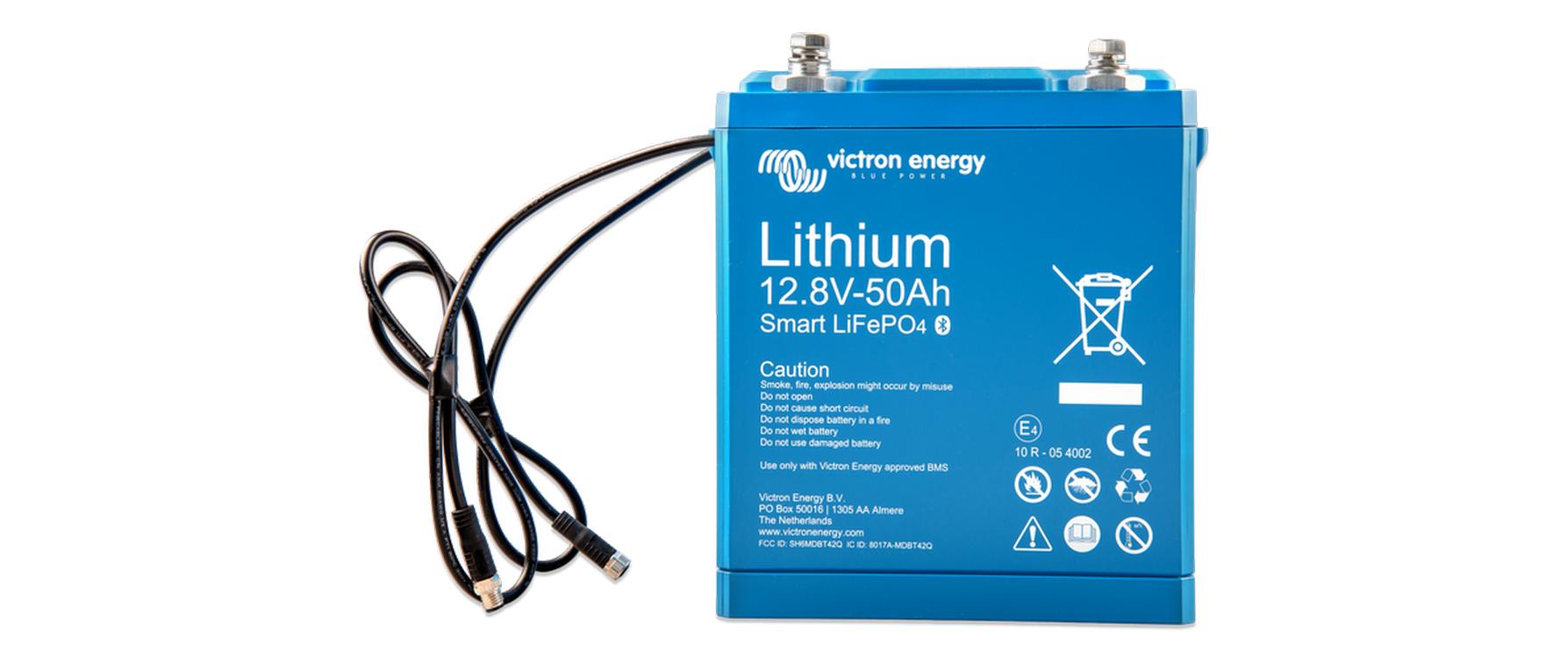 Victron Batterie LiFePO4 Energie Smart 12.8 V / 50 Ah