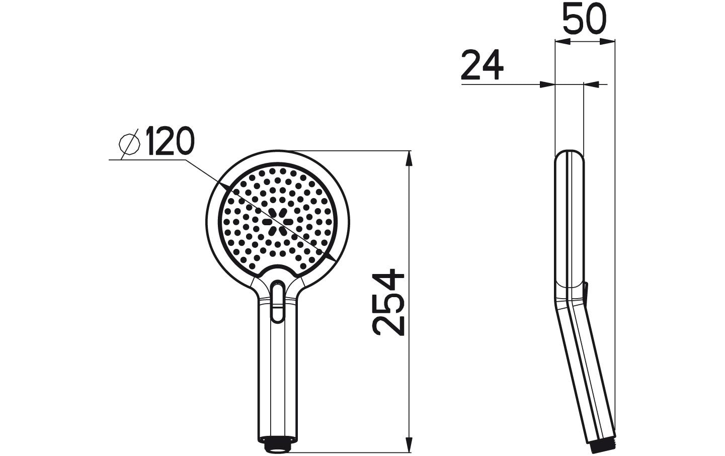 Nikles Handbrause Infinity 120 Duo