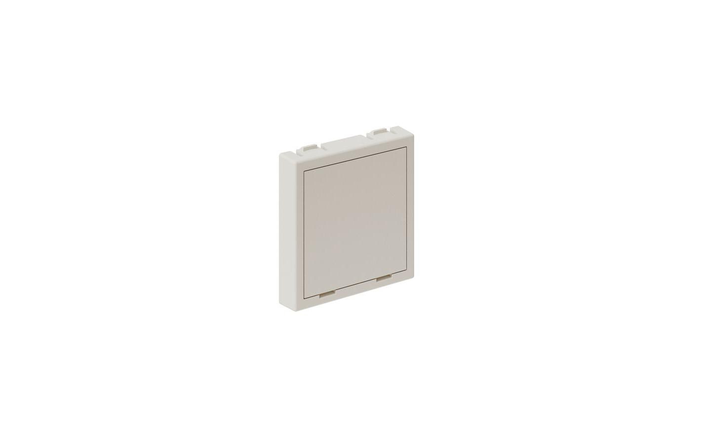 max connect Blindabdeckung 45 x 45 mm, Weiss