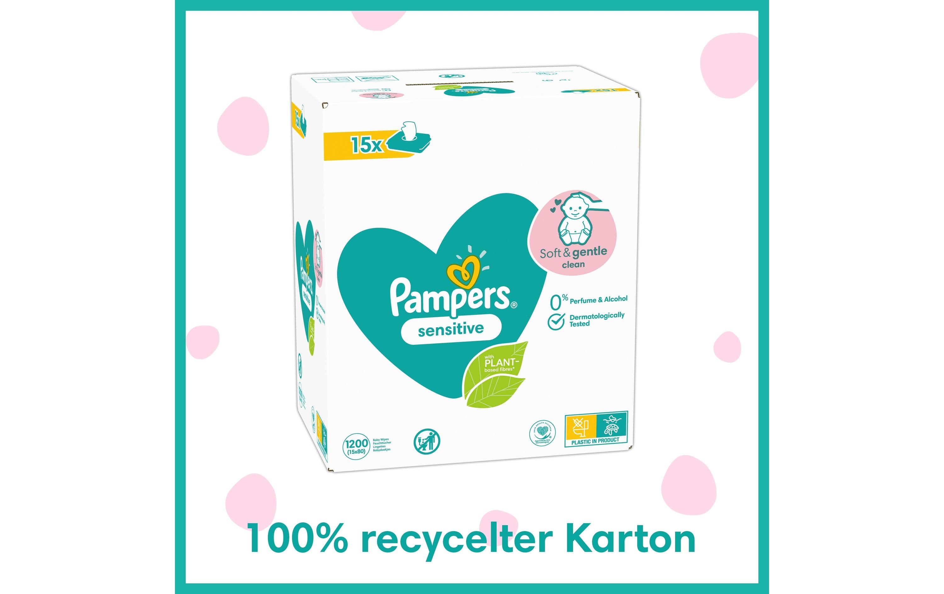 Pampers Feuchttücher Sensitive Giga Pack