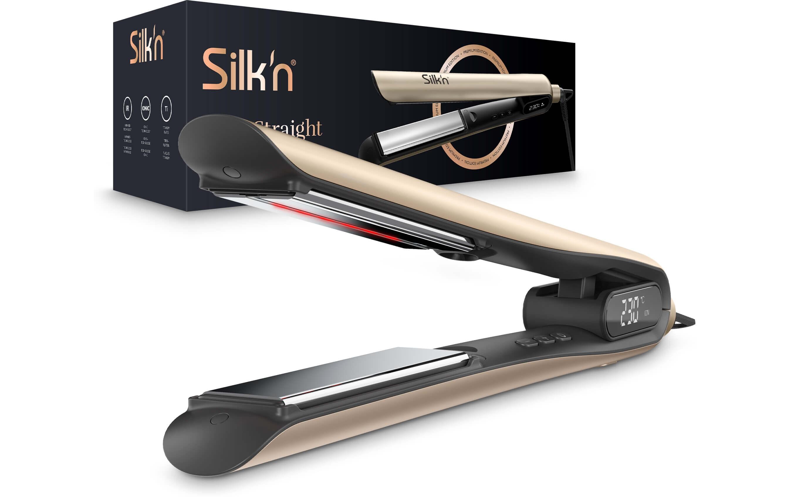 Silk'n Haarglätter Silky Straight Premium Edition Gold