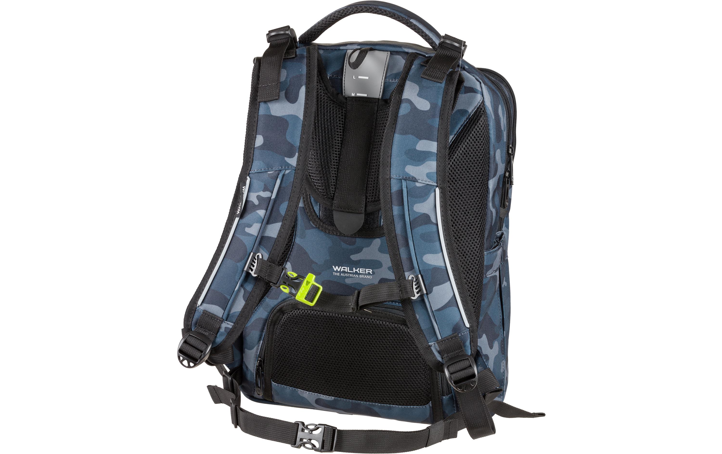 Walker Rucksack Elite 34 l, ab 10 Jahren Grey-Blue