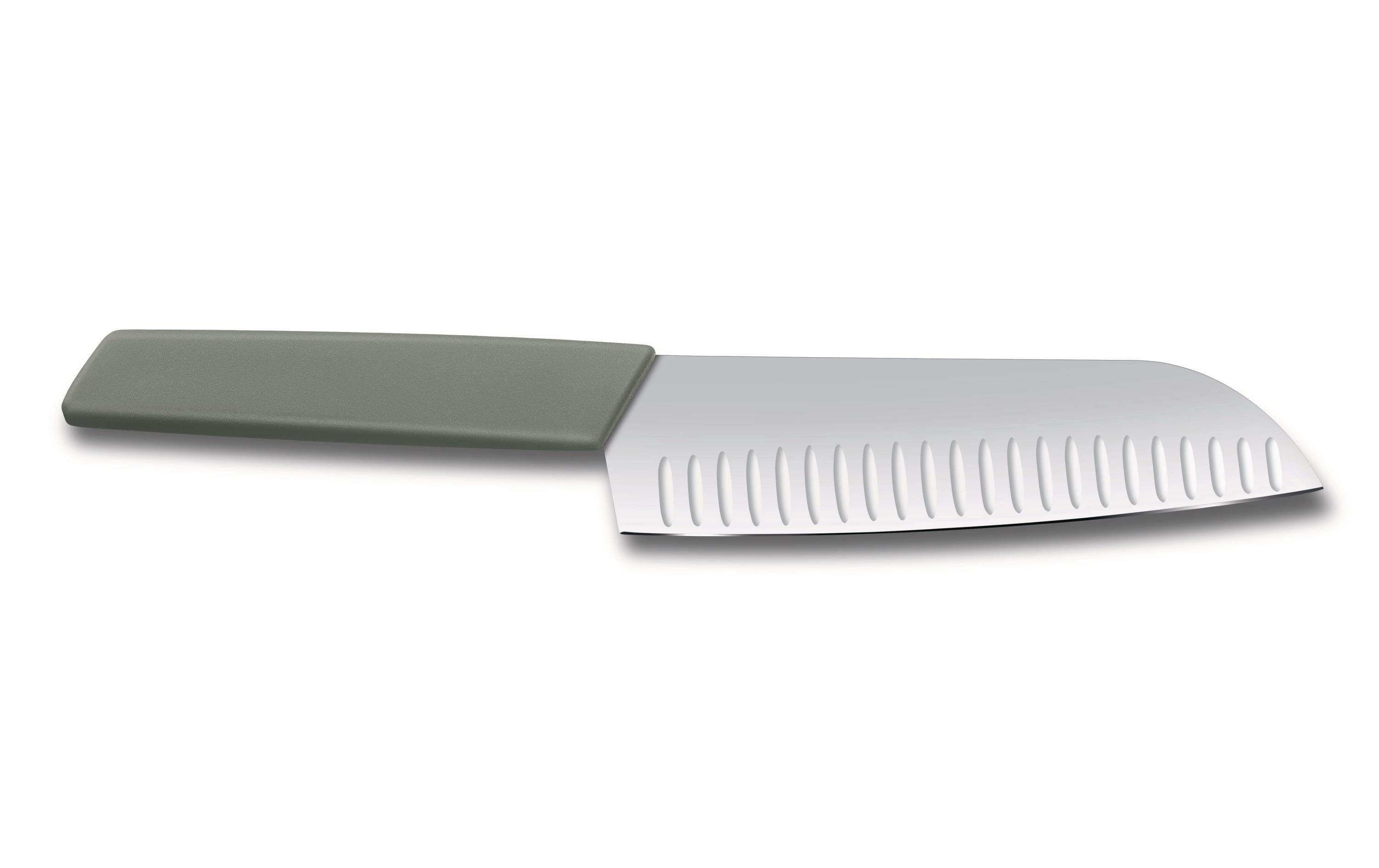 Victorinox Santokumesser Swiss Modern Grau