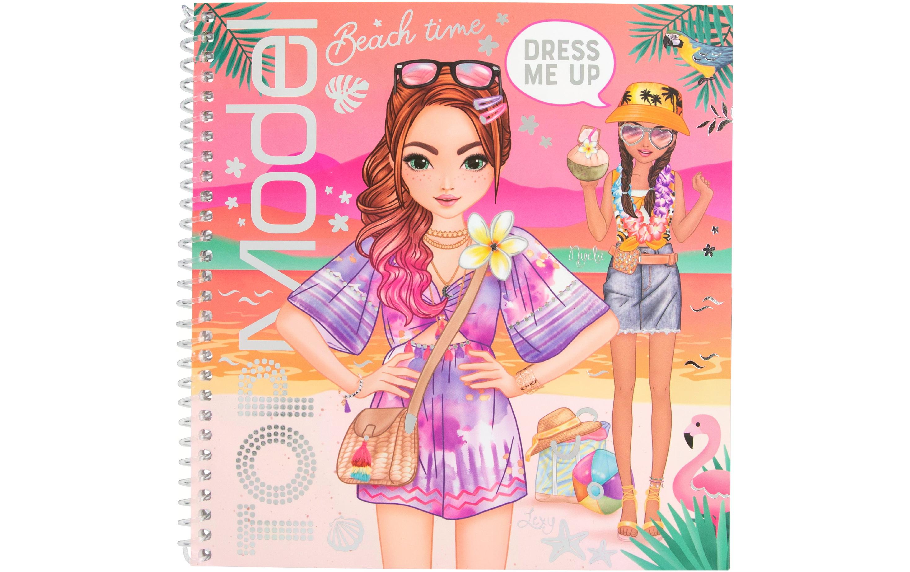 Depesche Stickerbuch Top Model Beach Girl 24 Seiten