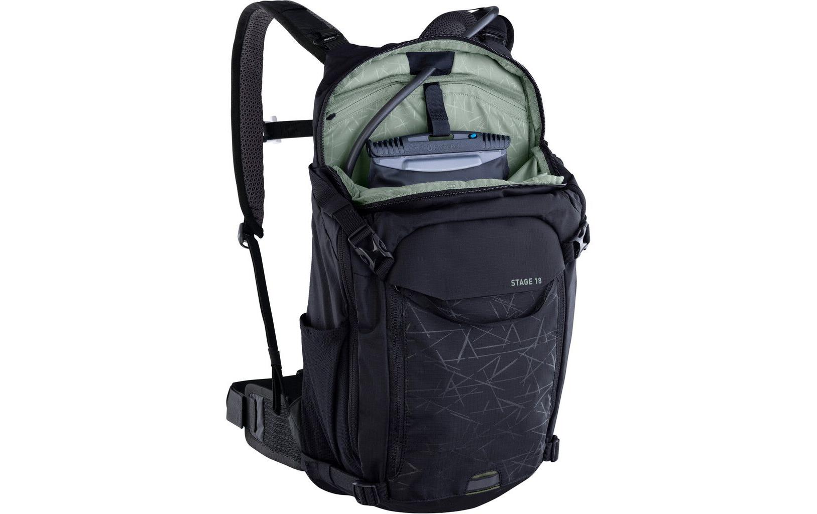 evoc Rucksack Stage 18 l, Schwarz