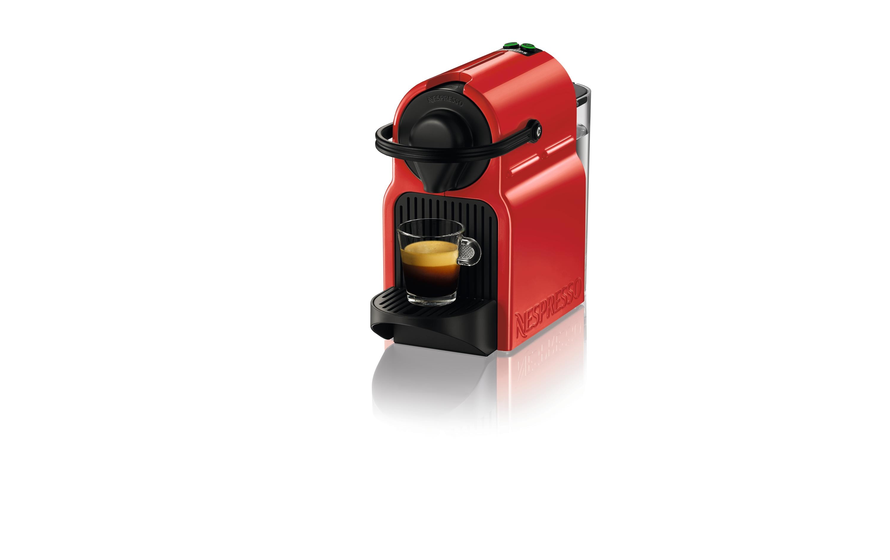 Krups Kaffeemaschine Nespresso Inissia XN1005 Rot