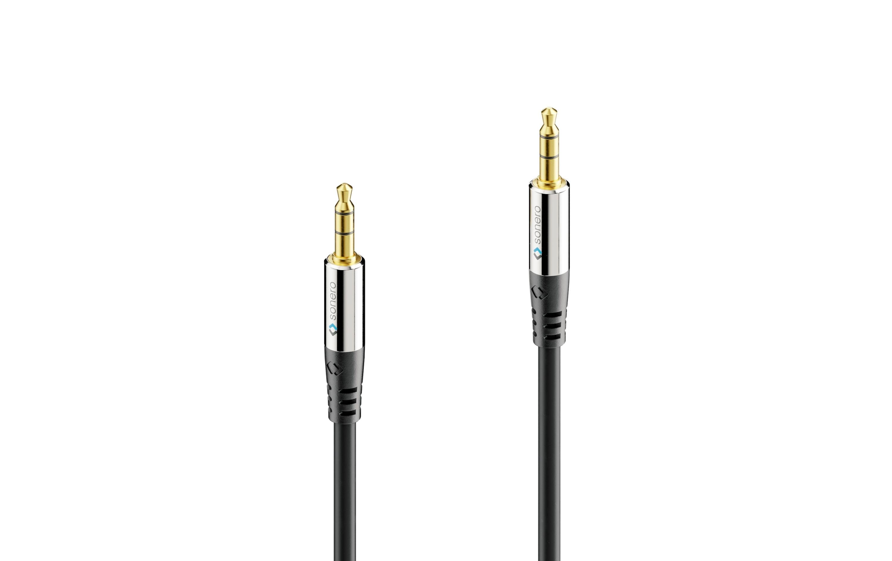 sonero Audio-Kabel 3.5 mm Klinke - 3.5 mm Klinke 0.5 m