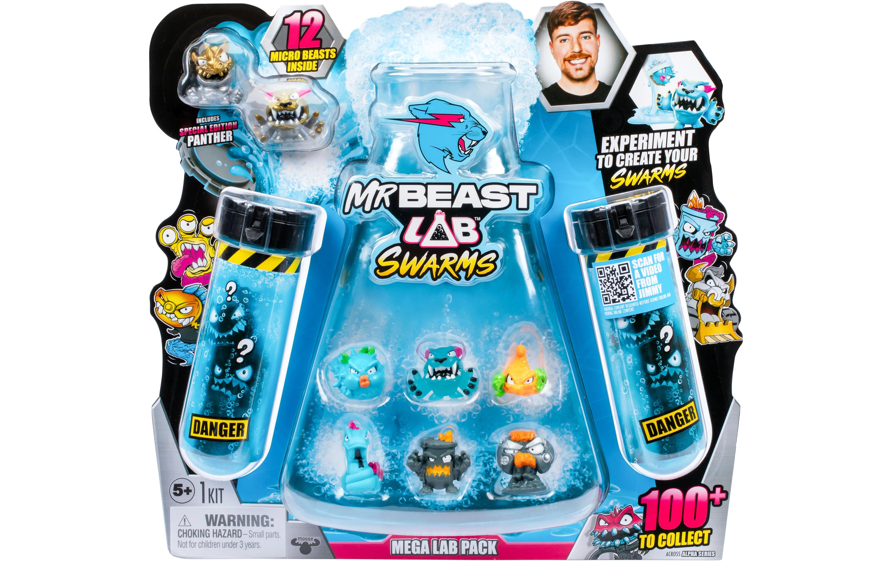 moose Experimentierkasten Mr. Beast Lab Biomites Mega Lab 12-Pack