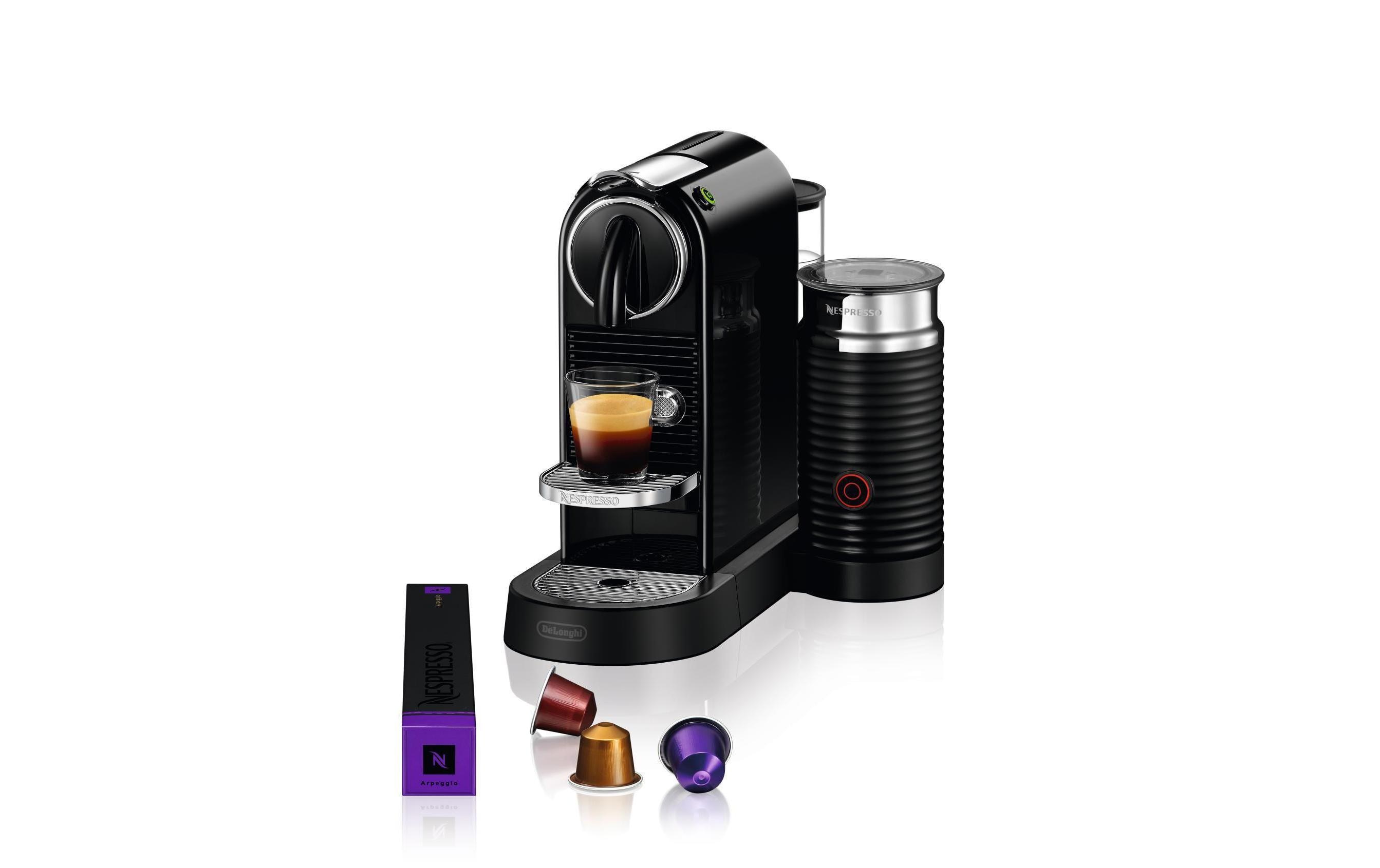 De'Longhi Kaffeemaschine Nespresso CitiZ & Milk EN267.BAE Schwarz