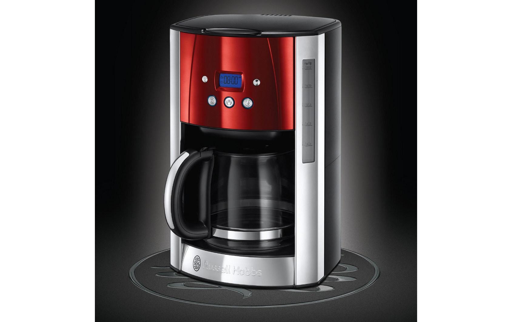 Russell Hobbs Filterkaffeemaschine Luna Solar Rot