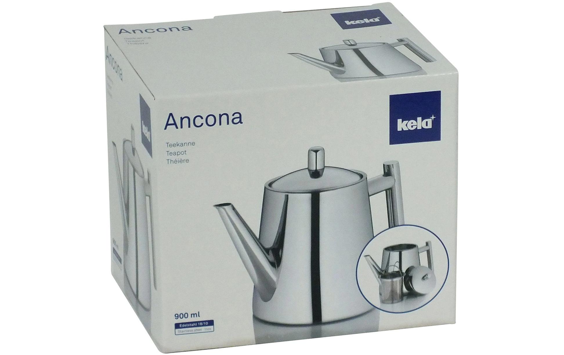 Kela Teebereiter Ancona 0.9 l, Silber