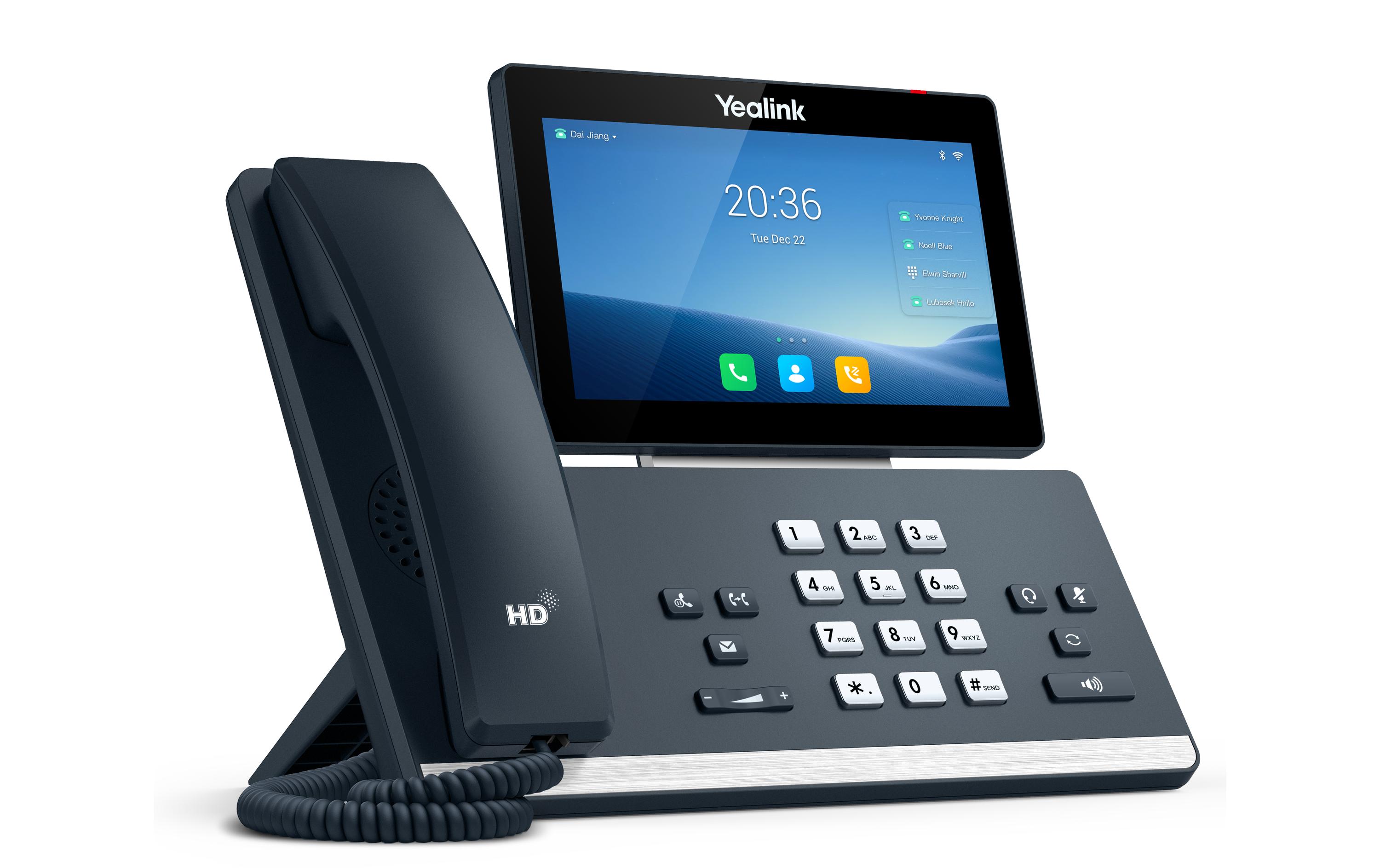 Yealink Tischtelefon T58W Grau