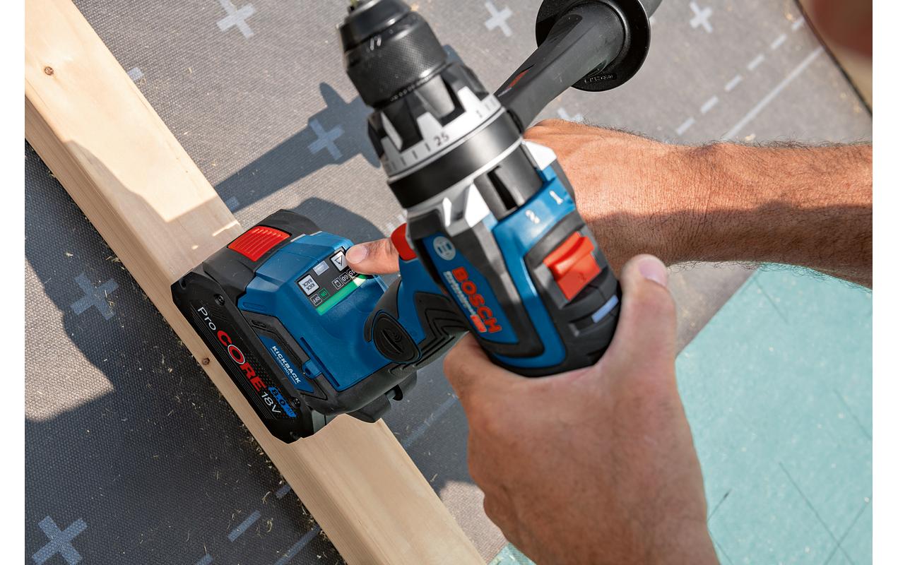 Bosch Professional Akku-Bohrschrauber GSR 18V-150 C Biturbo 2 x 8.0Ah ProCORE