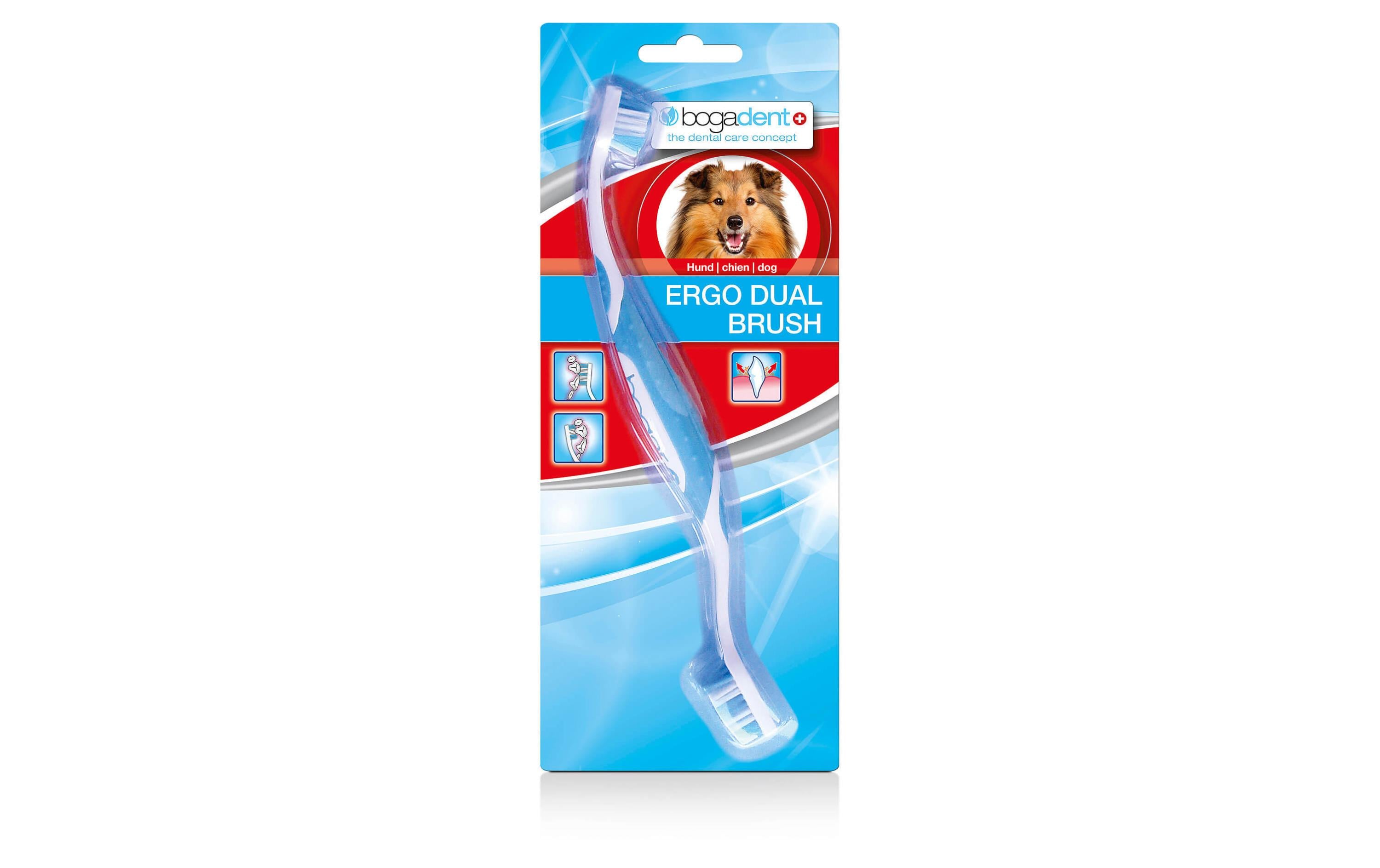 bogar Hunde-Zahnbürste Ergo Dual Brush 1 Stück