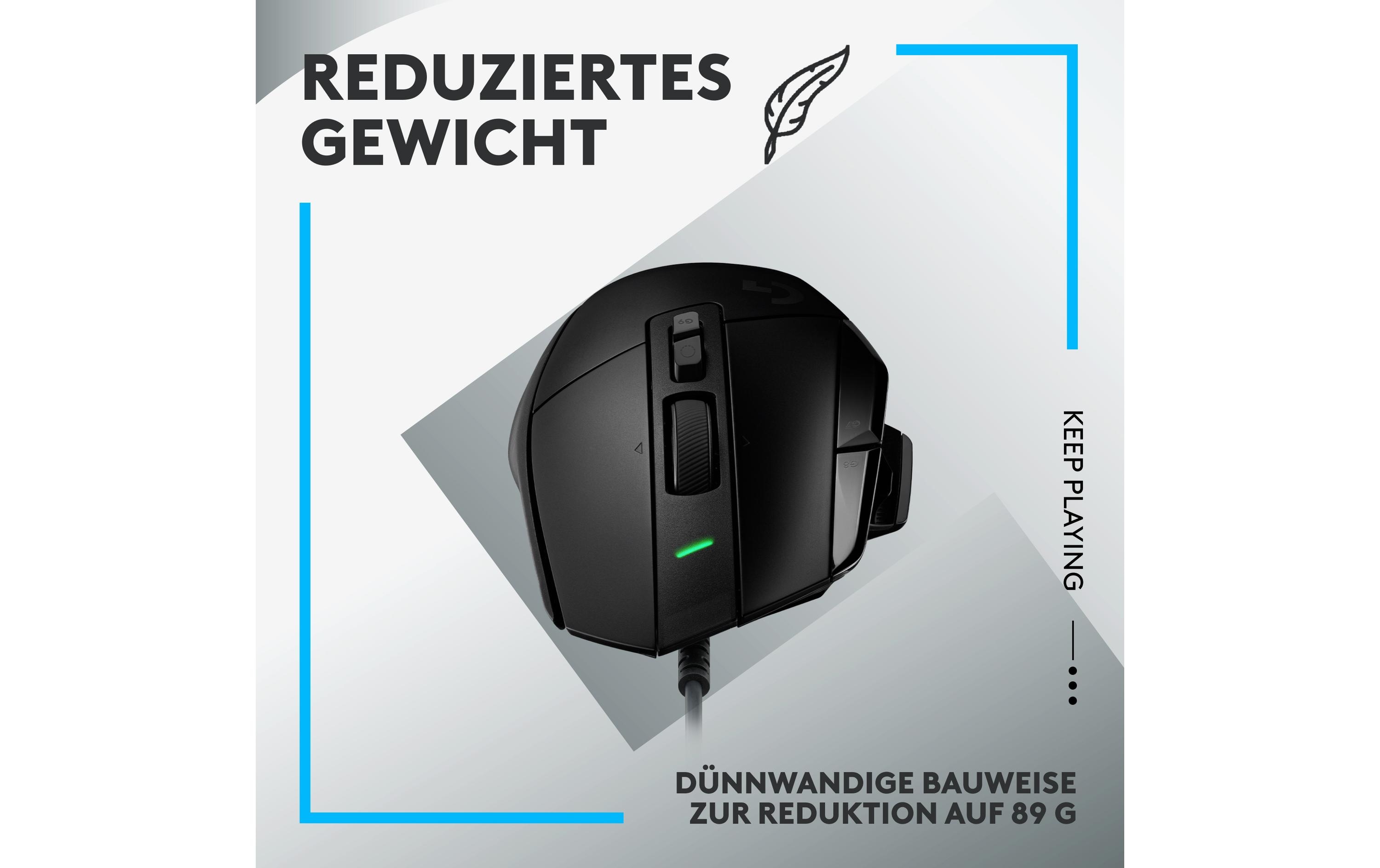 Logitech Gaming-Maus G502 X Schwarz