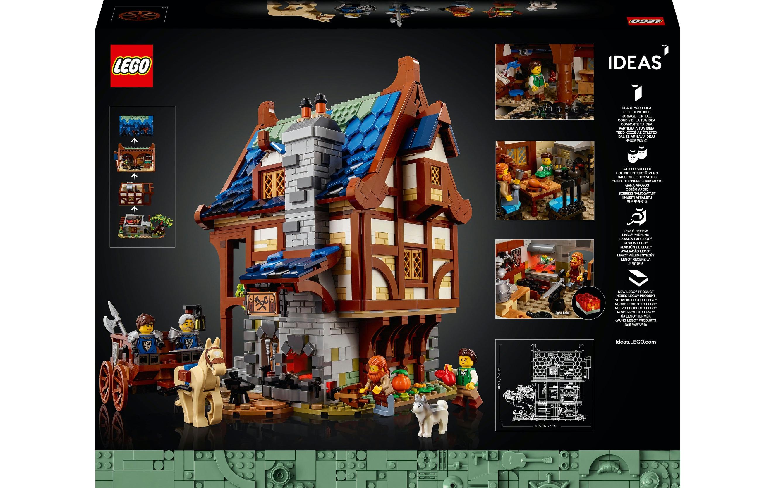 LEGO® Ideas Mittelalterliche Schmiede 21325