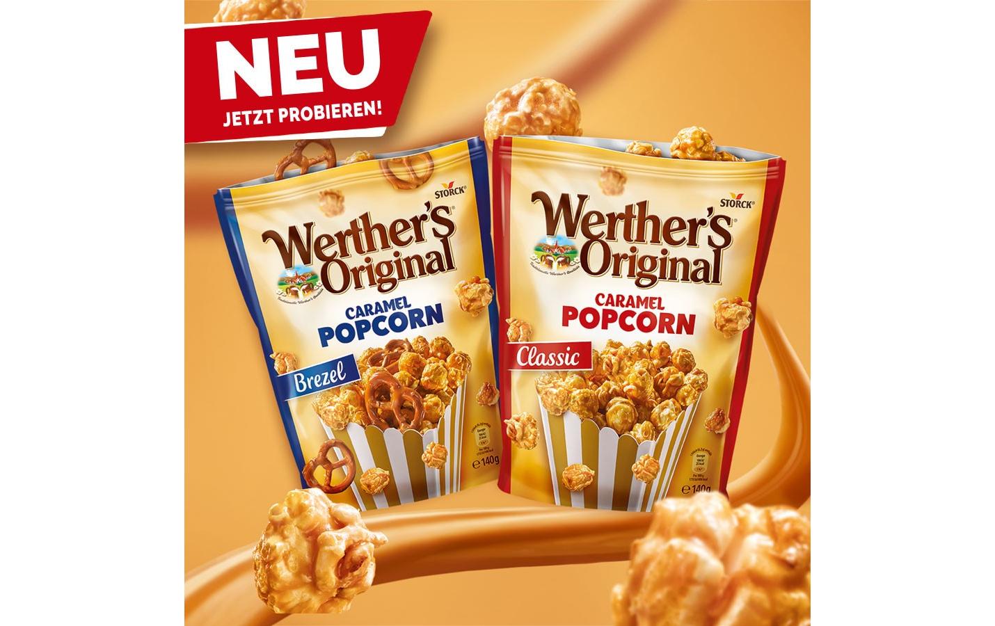 Storck Werther's Original Caramel Popcorn Classic 140 g