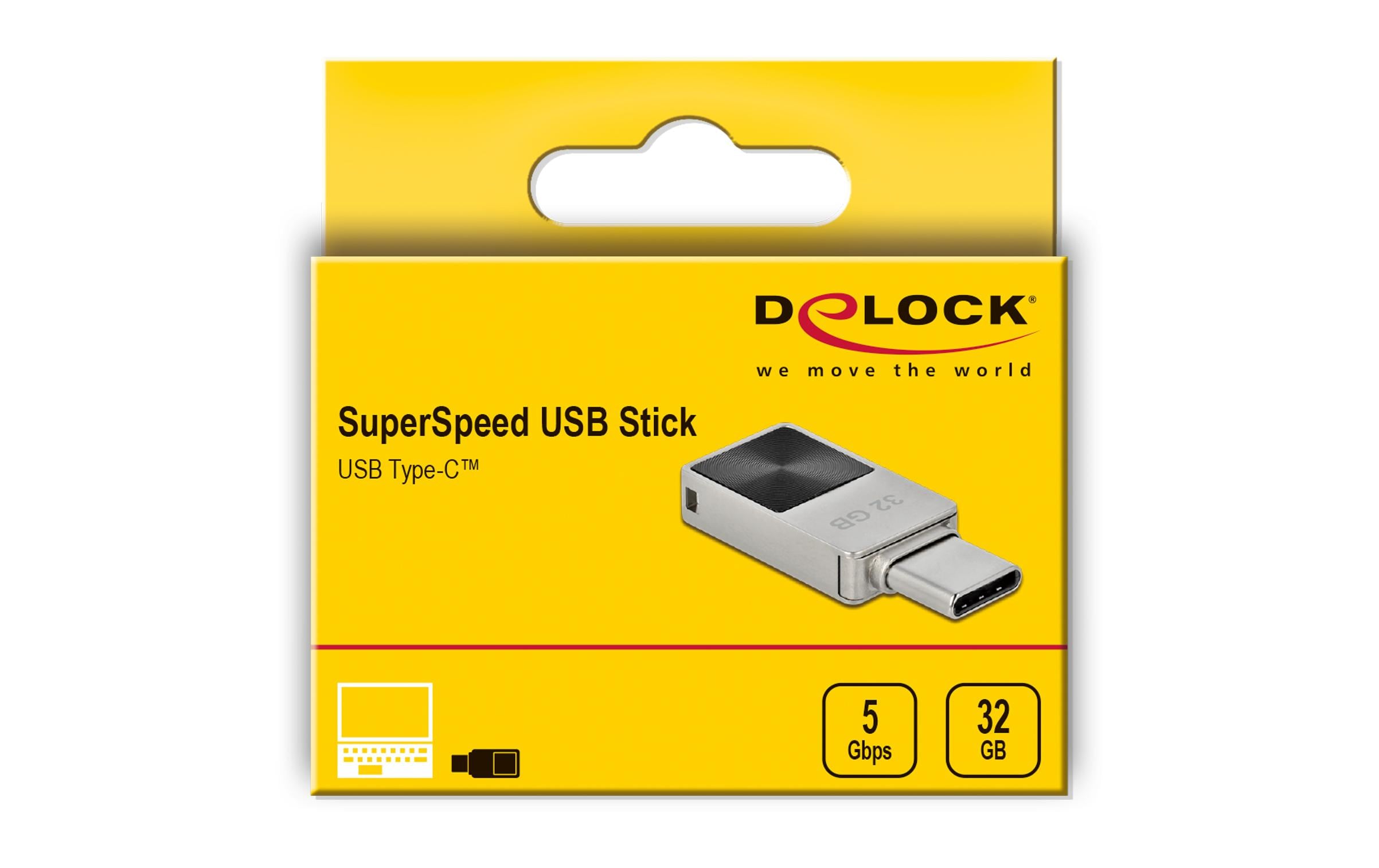 Delock USB-Stick Mini 3.2 Gen 1 32 GB