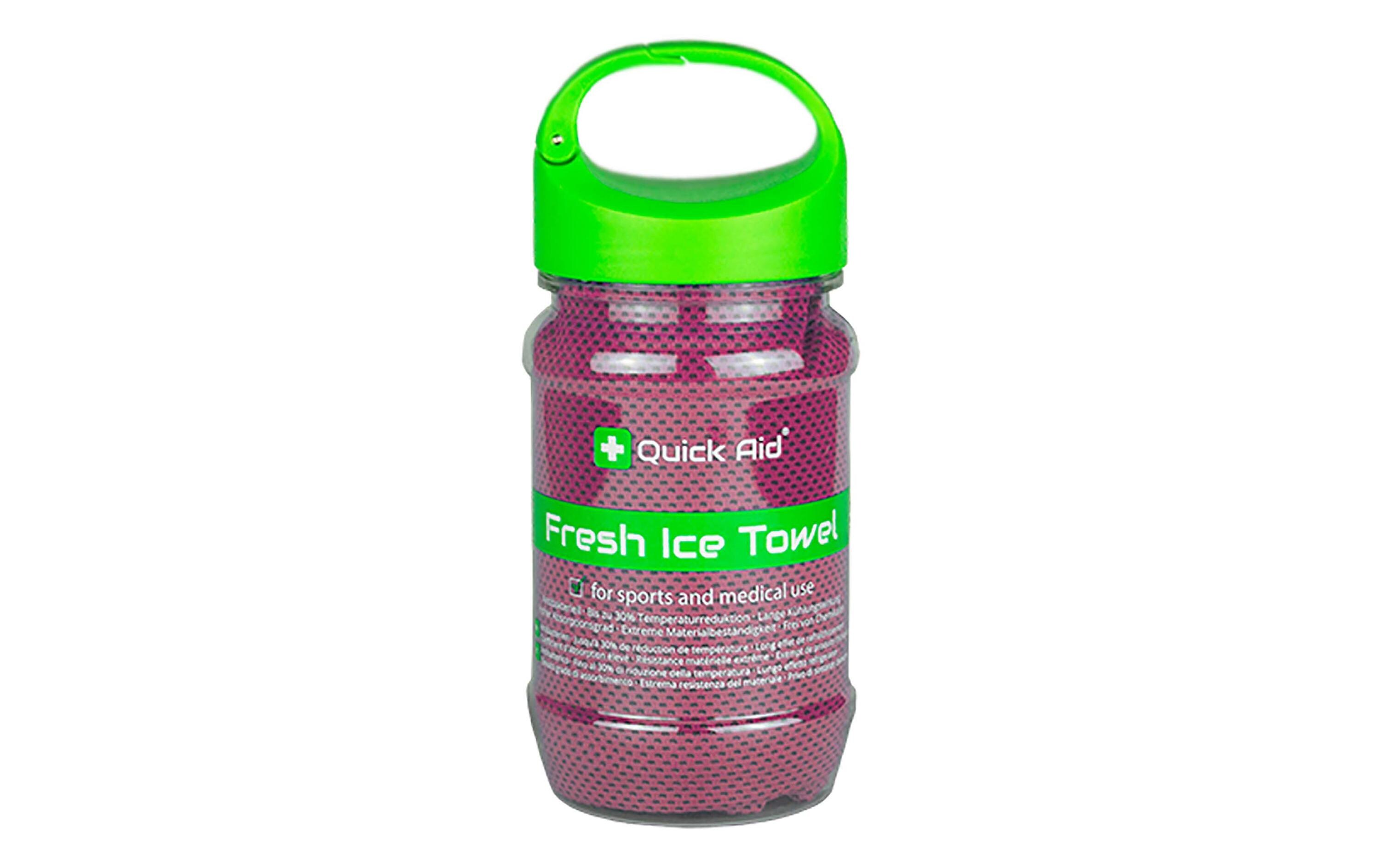 Quick Aid Fresh Ice Towel 34 x 80 cm pink