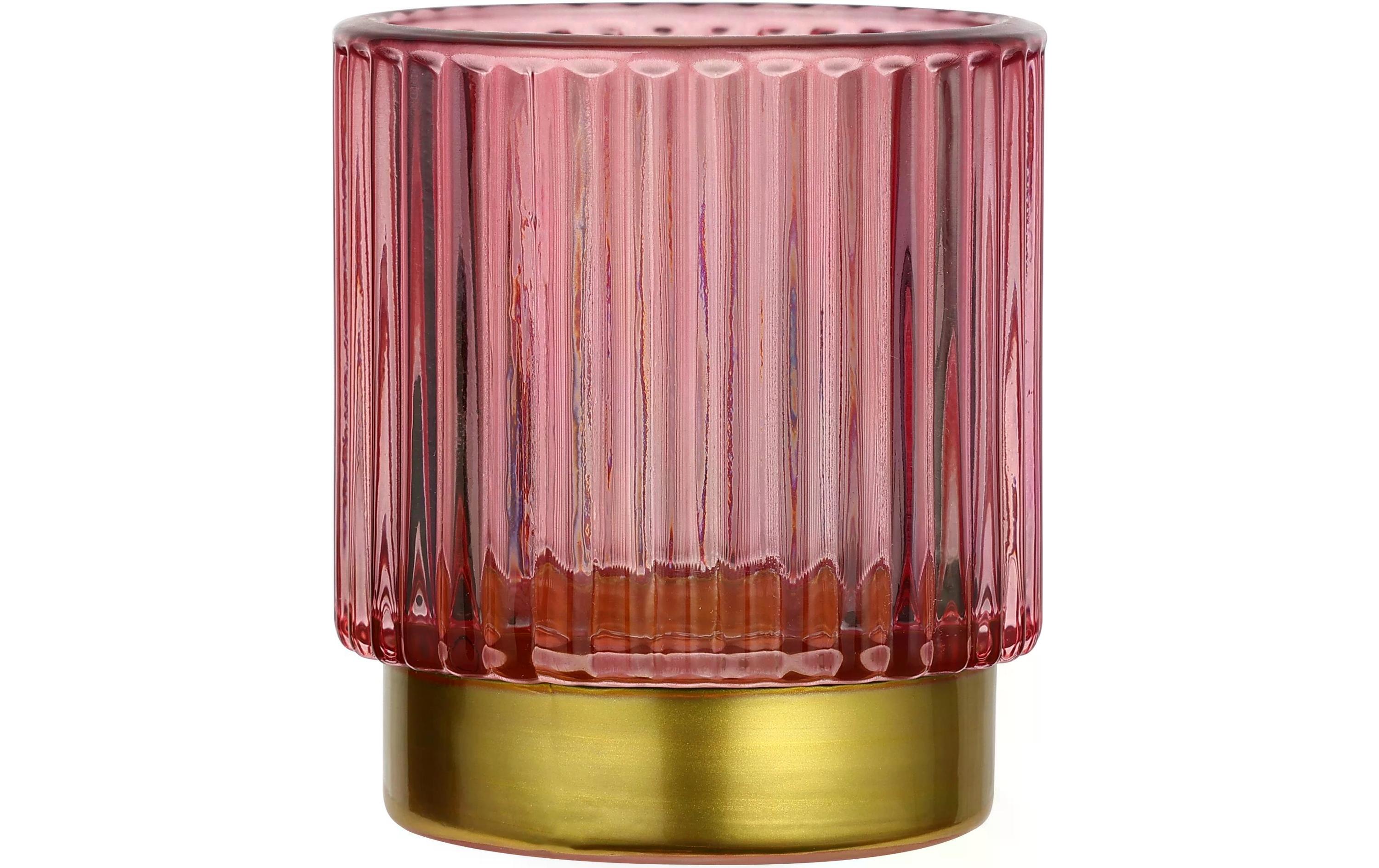 EGLO Windlicht Bezamby Gold/Rosa