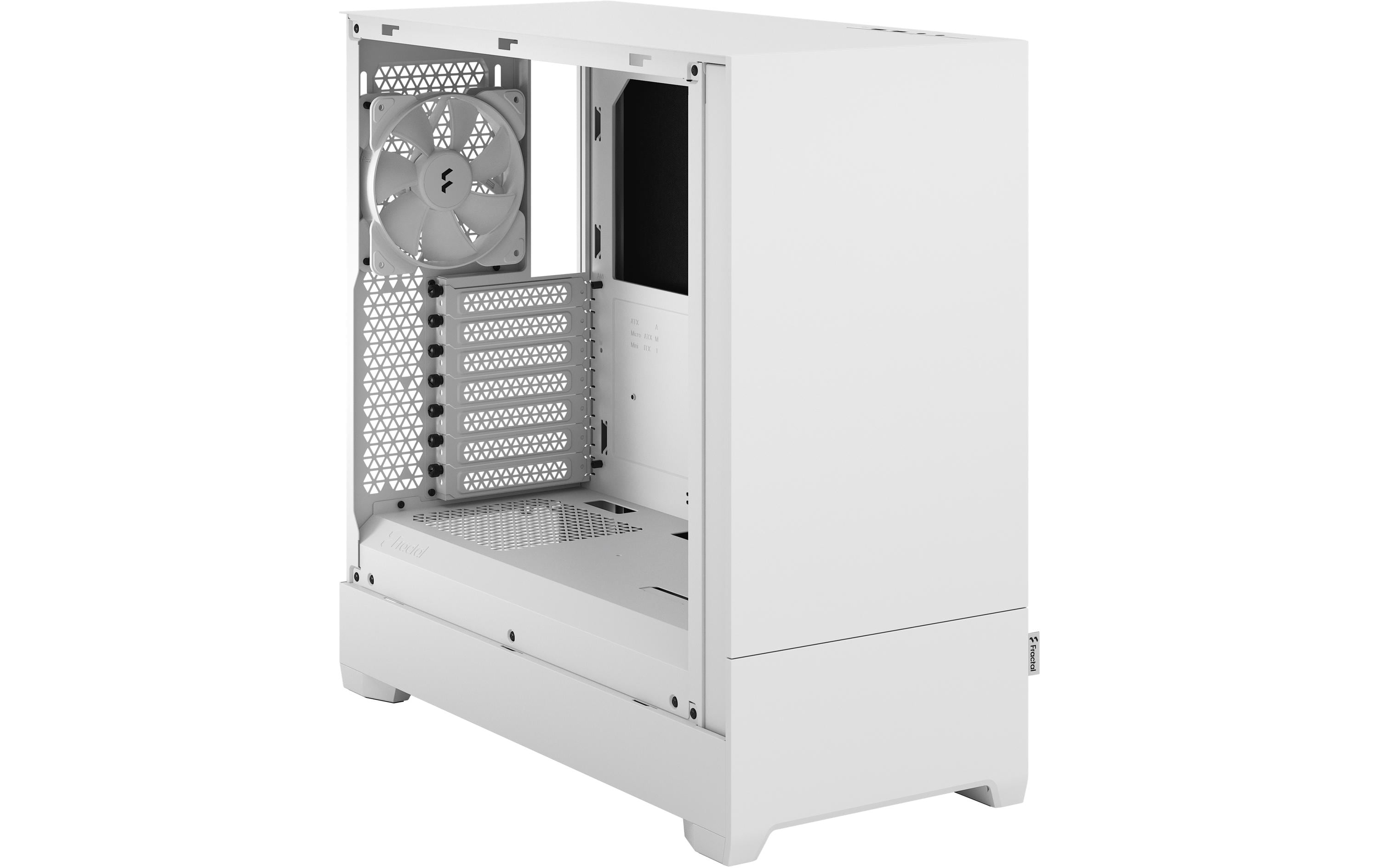 Fractal Design PC-Gehäuse Pop Silent TG Weiss