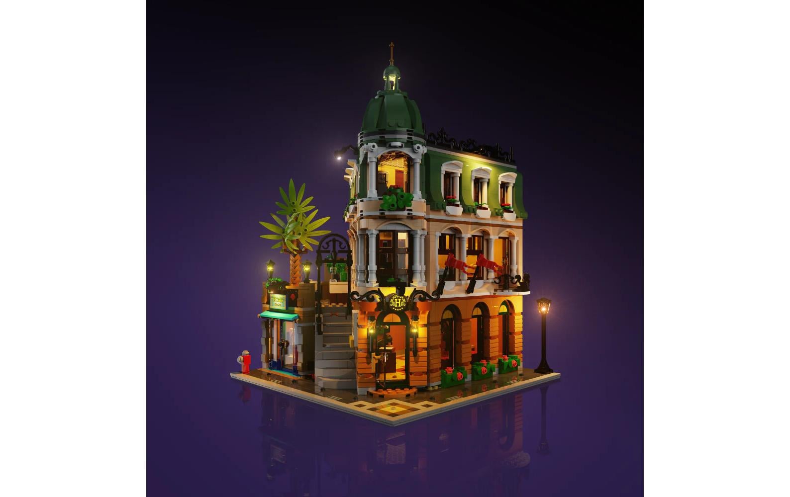 Light My Bricks LED-Licht-Set für LEGO® LMB 2.0 für 10297 Boutique-Hotel