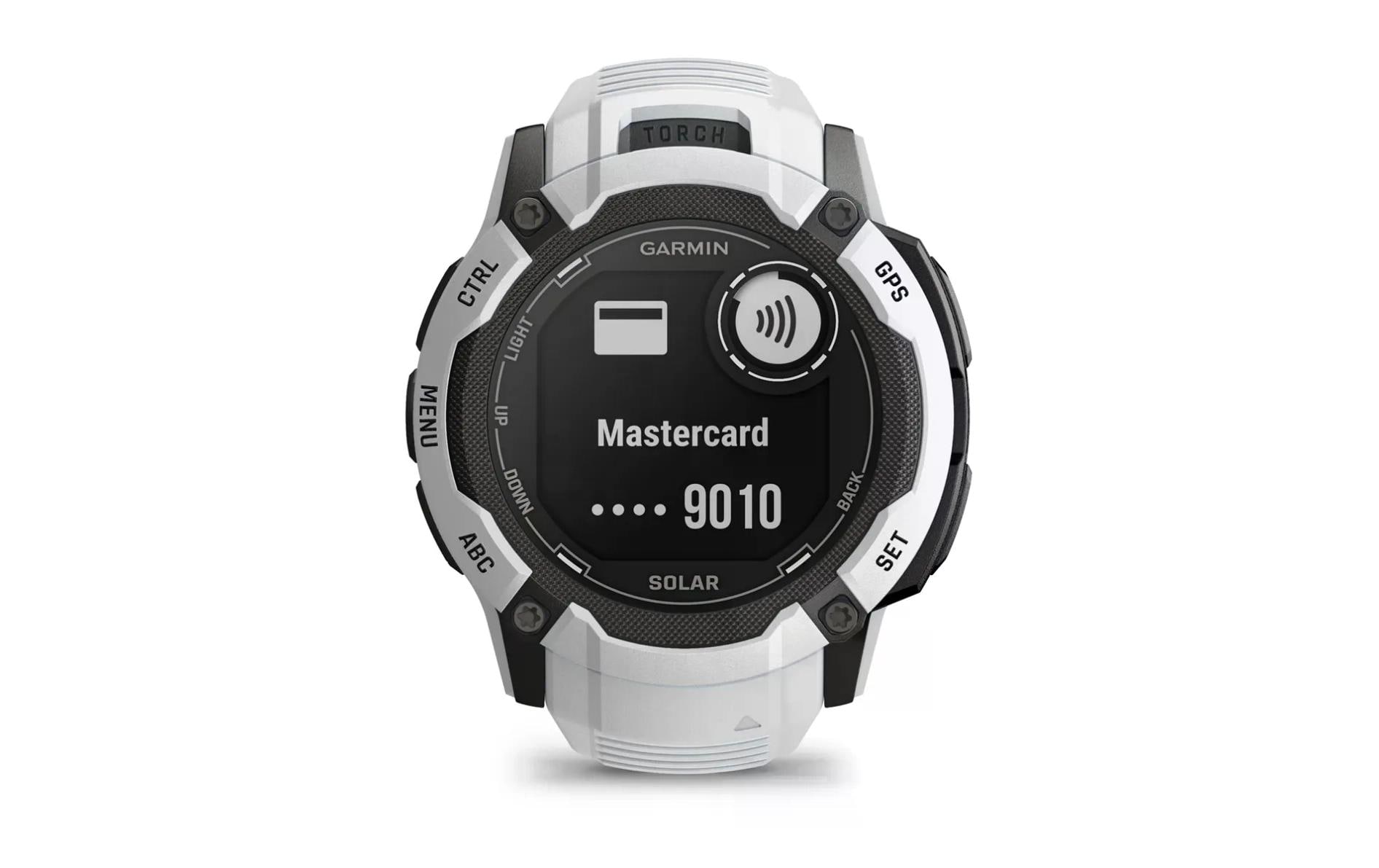 GARMIN Sportuhr Instinct 2X Solar Whitestone