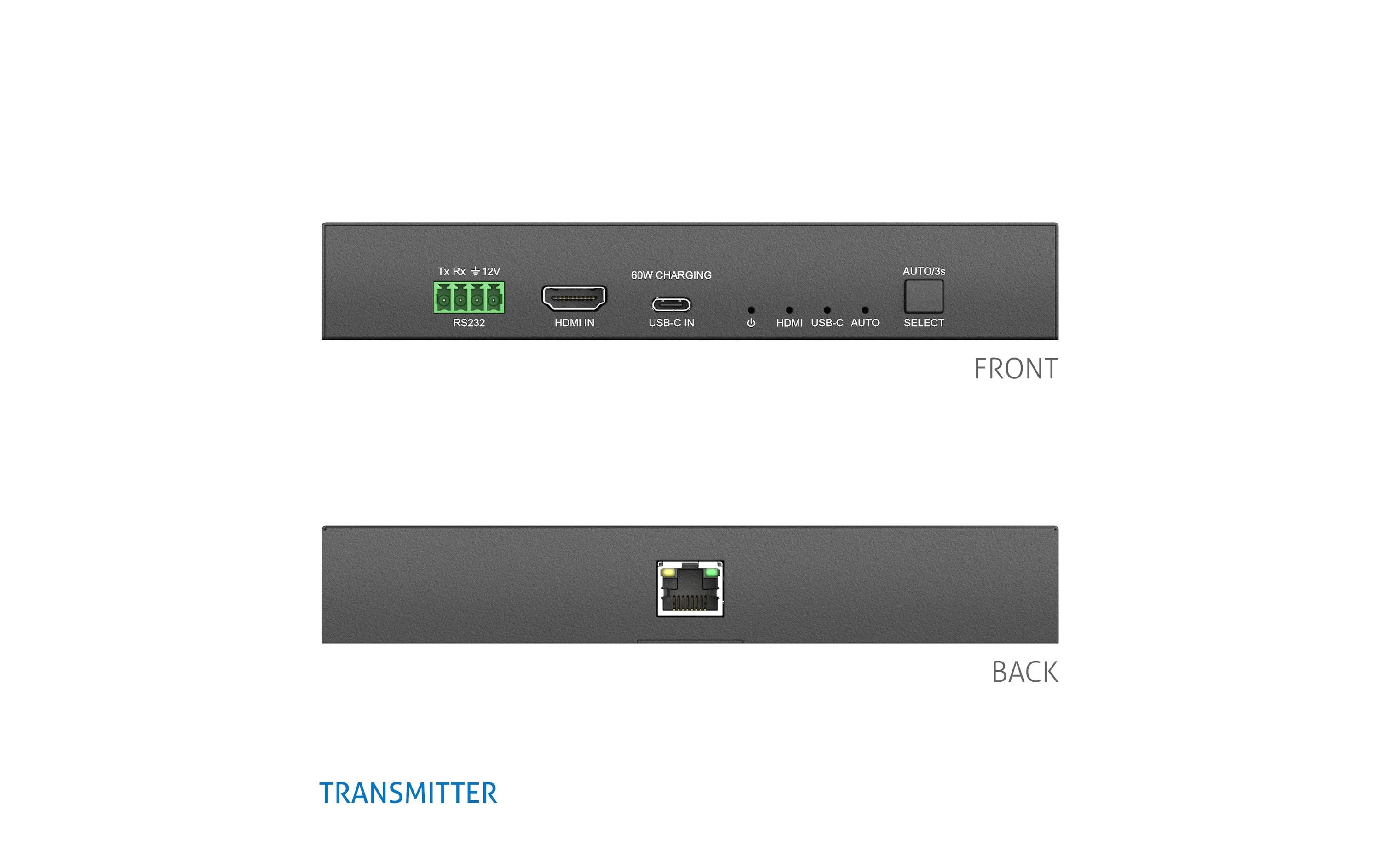 PureTools Extender Set PT-HDBT-100C 4K HDBaseT