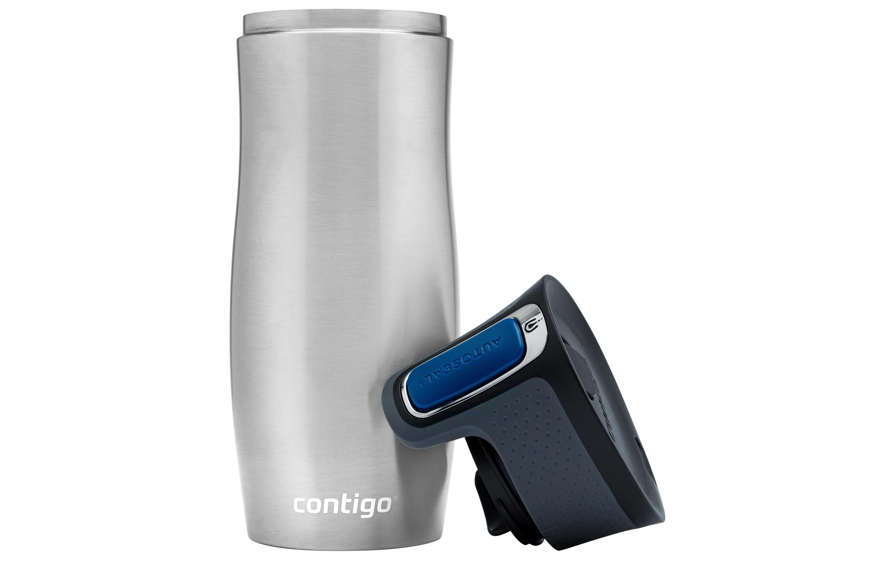 Contigo Thermobecher West Loop 470 ml, Silber