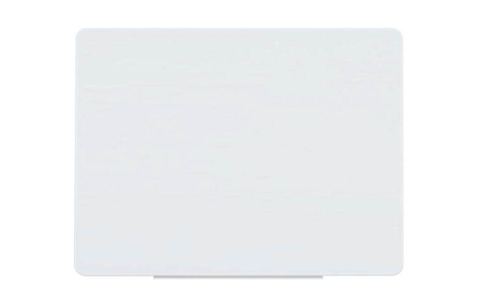 Bi-Office Magnethaftendes Glassboard 60 cm x 90 cm, Weiss