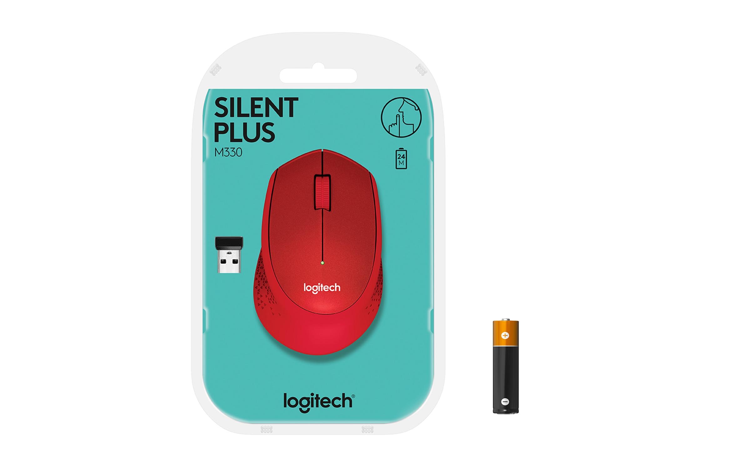 Logitech Maus M330 Silent Plus