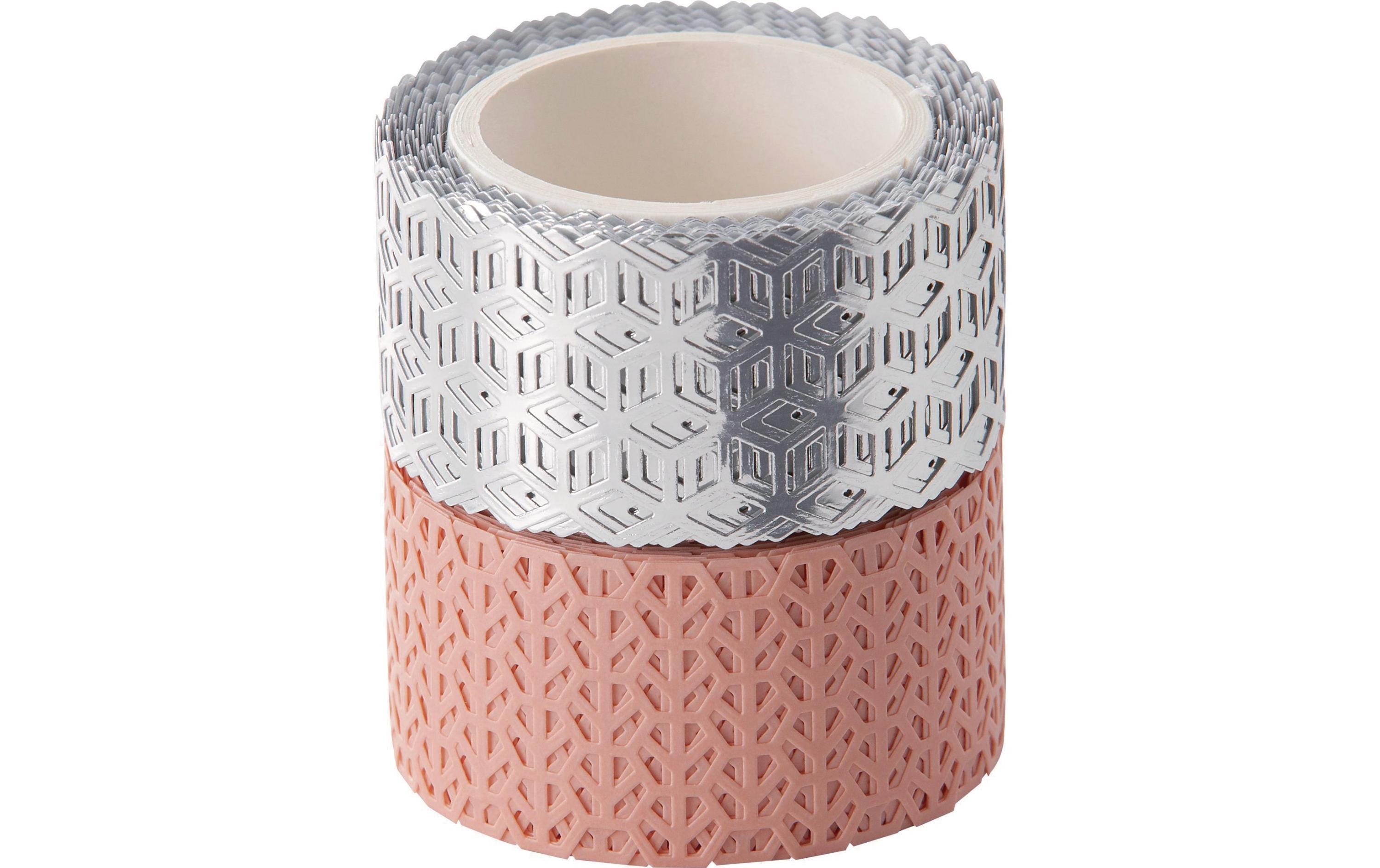 Folia Washi Tape Spitzenbordüre, 2 Stück