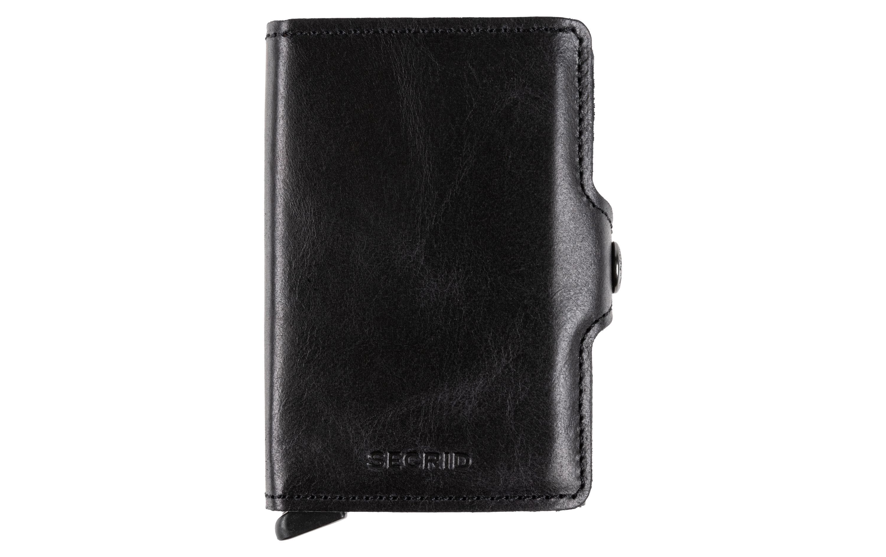 SECRID Portemonnaie Twinwallet Vintage Black