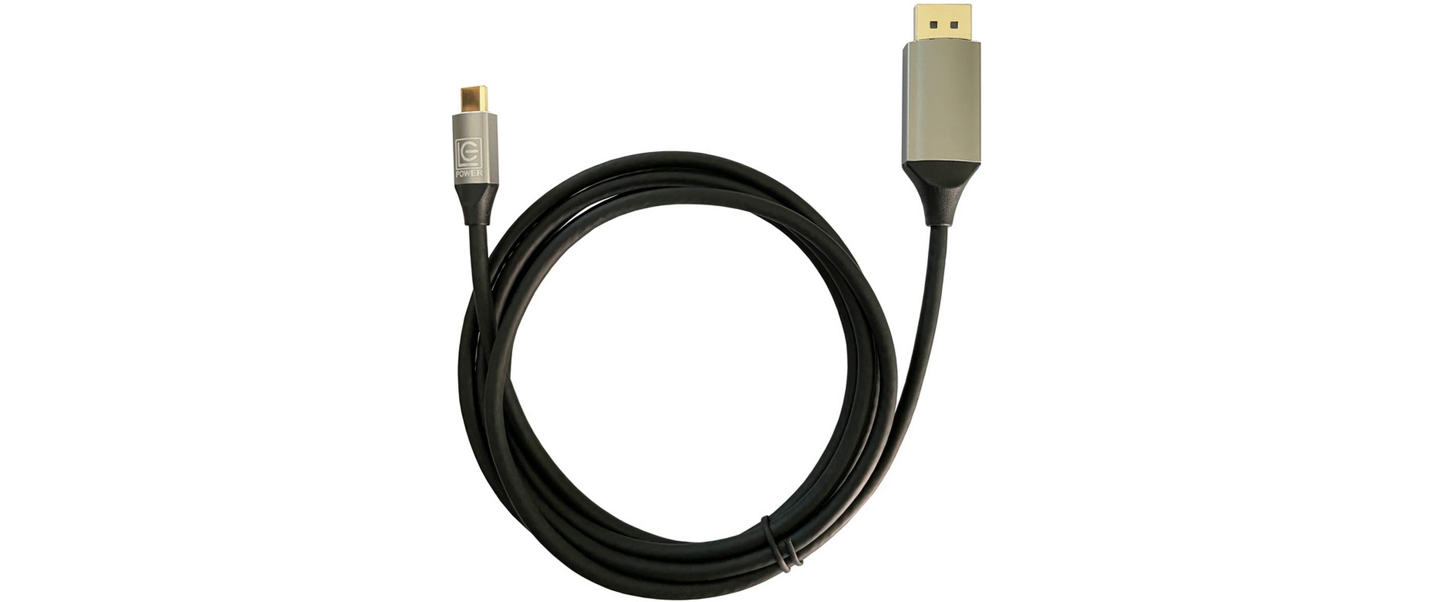 LC-Power Kabel LC-C-C-DP-2M USB Type-C - DisplayPort, 2 m