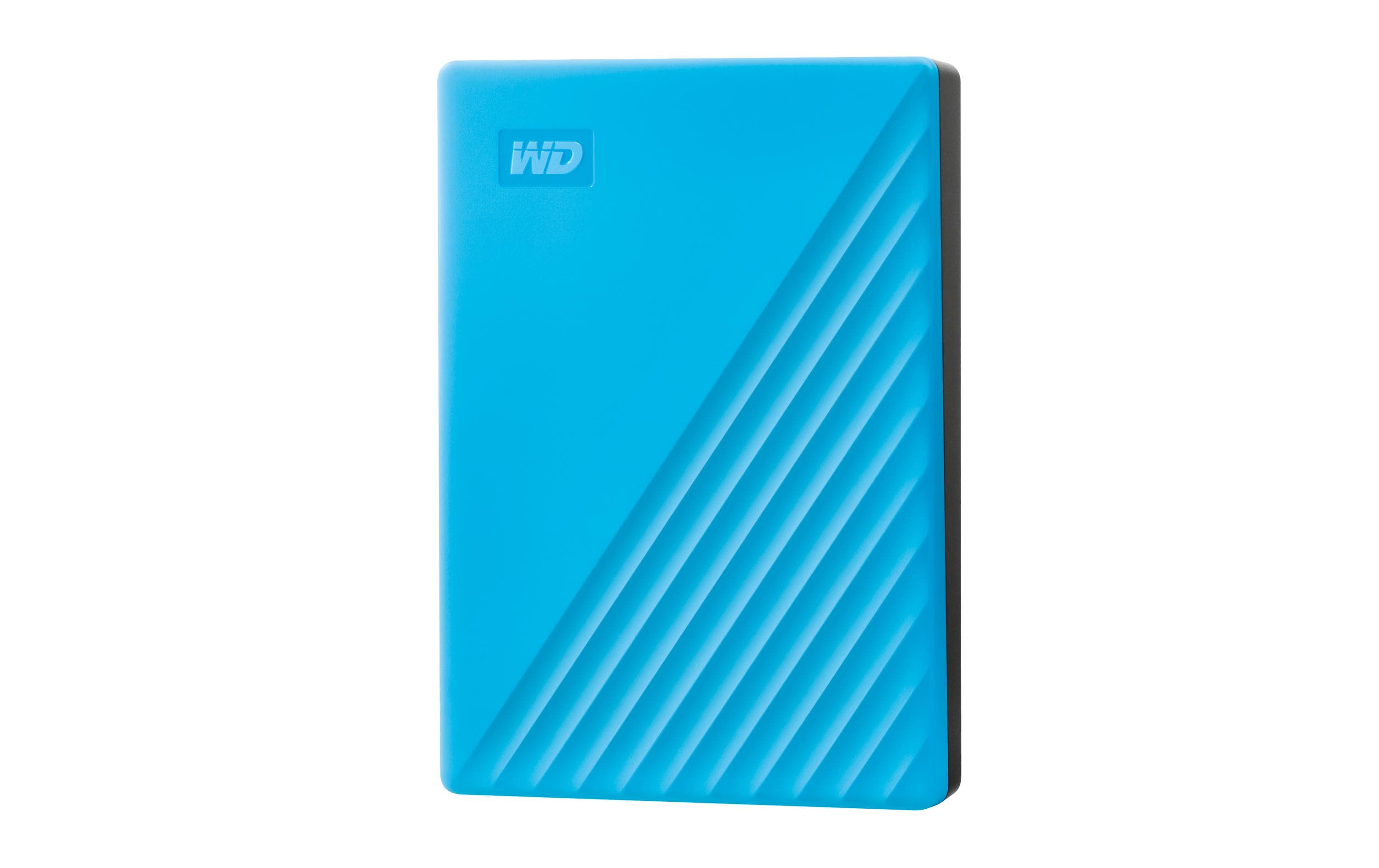 Western Digital Externe Festplatte My Passport 4 TB, Blau