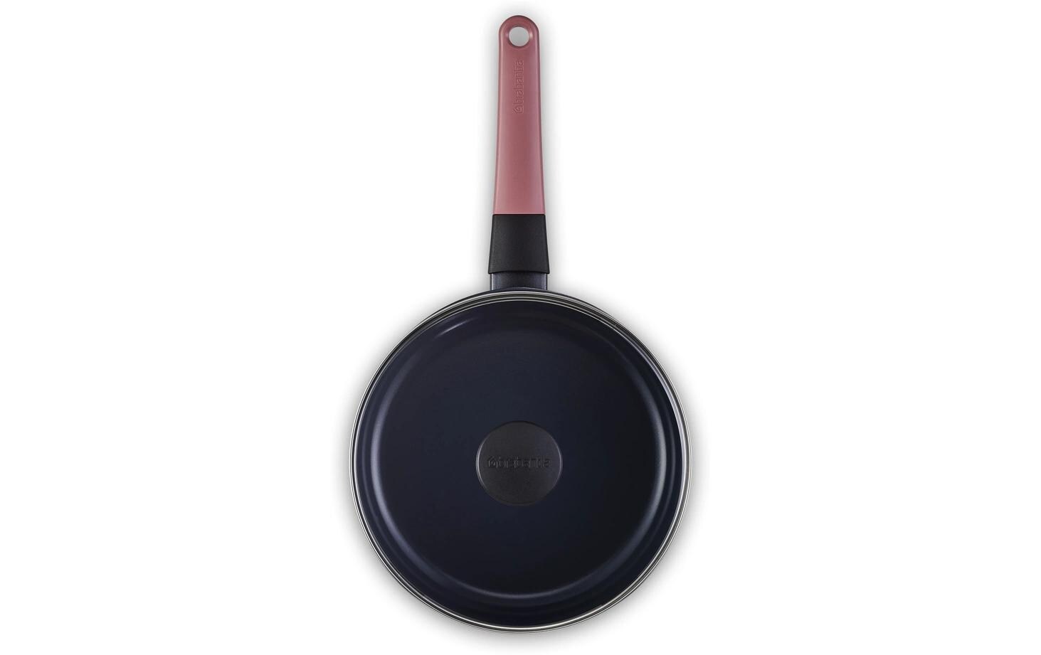 Brabantia Bräter Tasty+ 24 cm, Schwarz/Grape Red